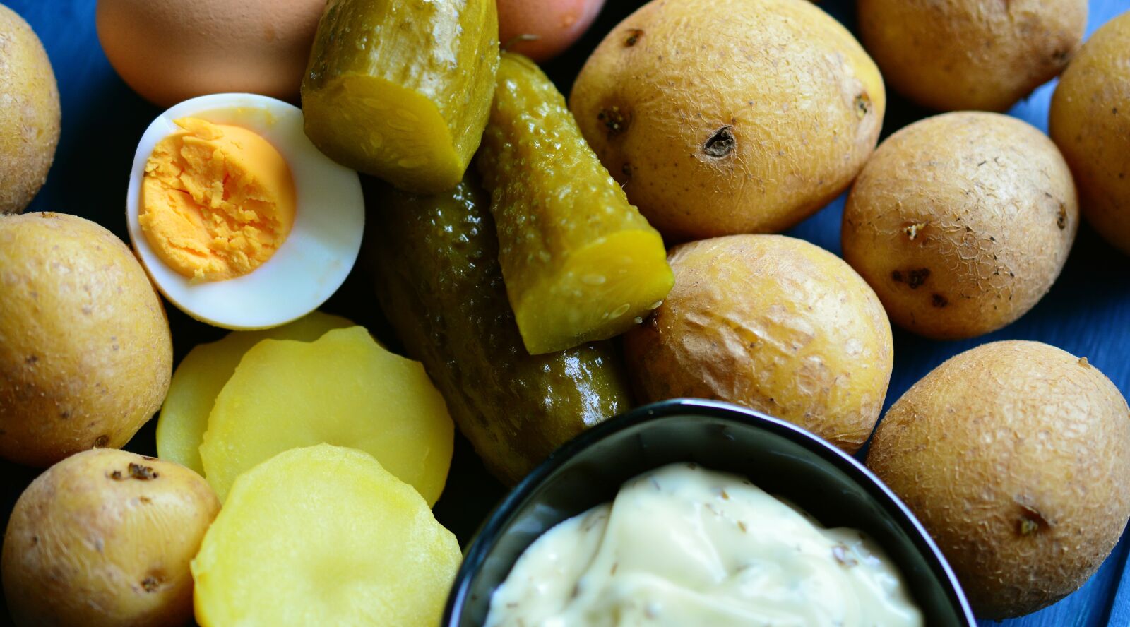 Nikon D5200 sample photo. Potato, potato salad, potatoes photography