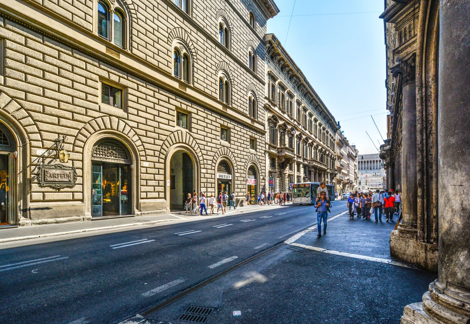 Nikon D5200 sample photo. Rome, streets, father photography