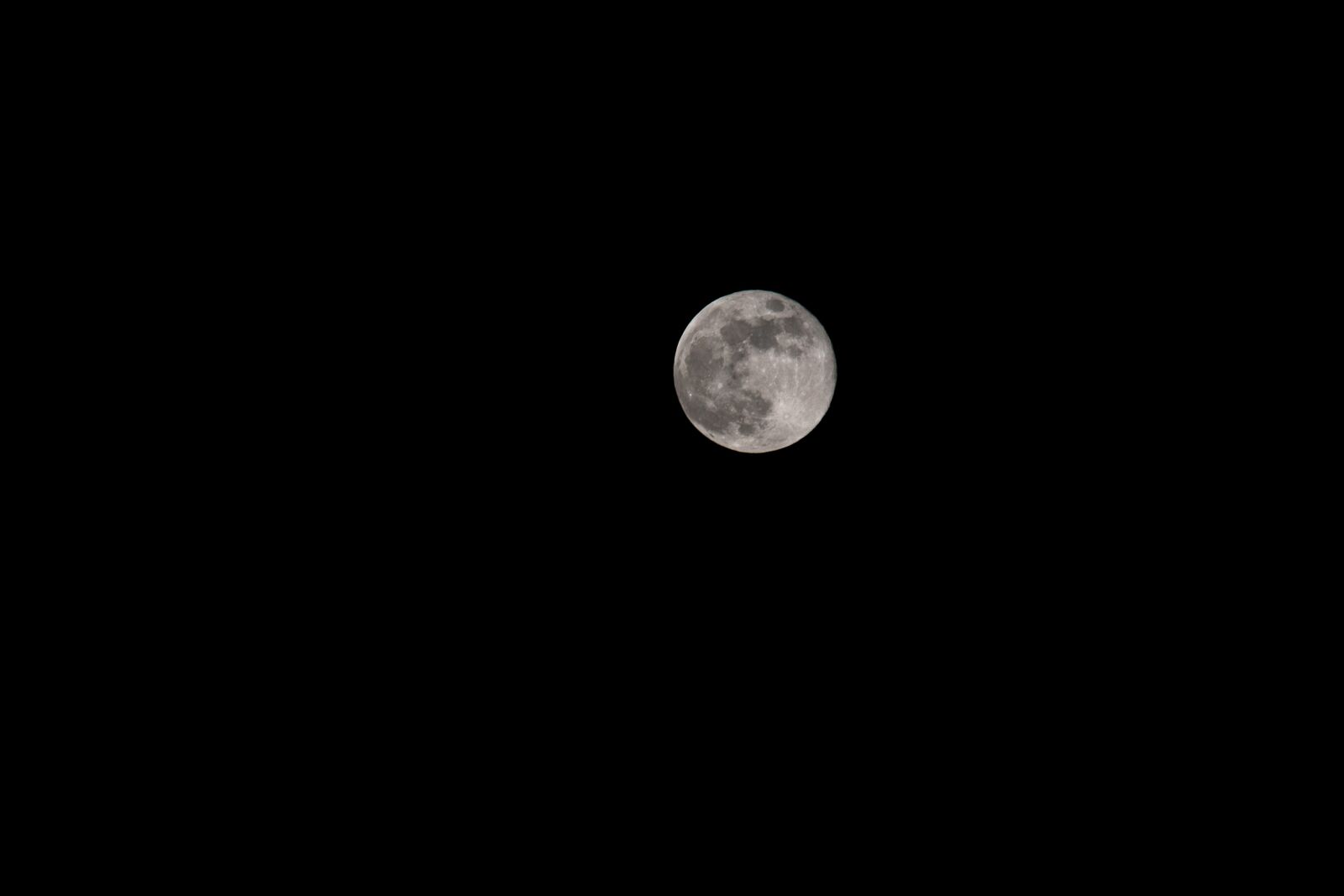 Nikon D5500 sample photo. Moon, sky, night photography