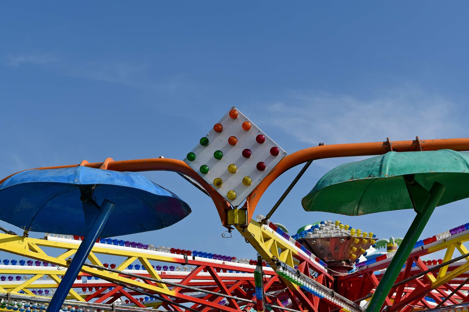 Nikon D5500 sample photo. Colourful, park, ride, entertainment photography