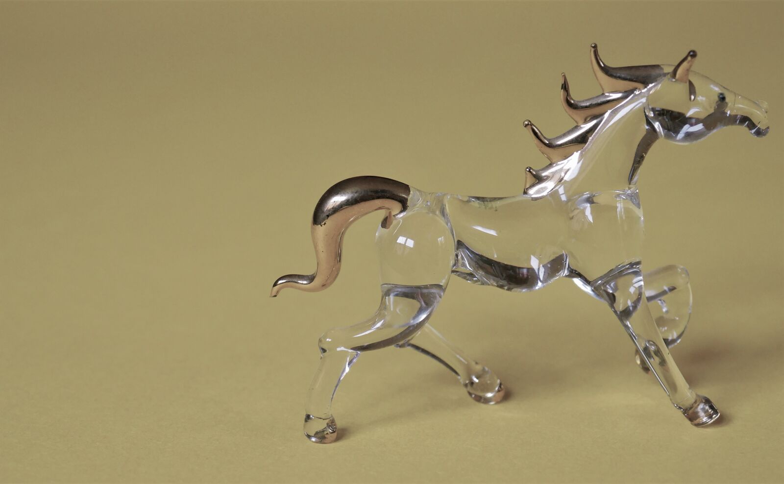 Panasonic DMC-TZ101 sample photo. Glass figurines, figure, horse photography