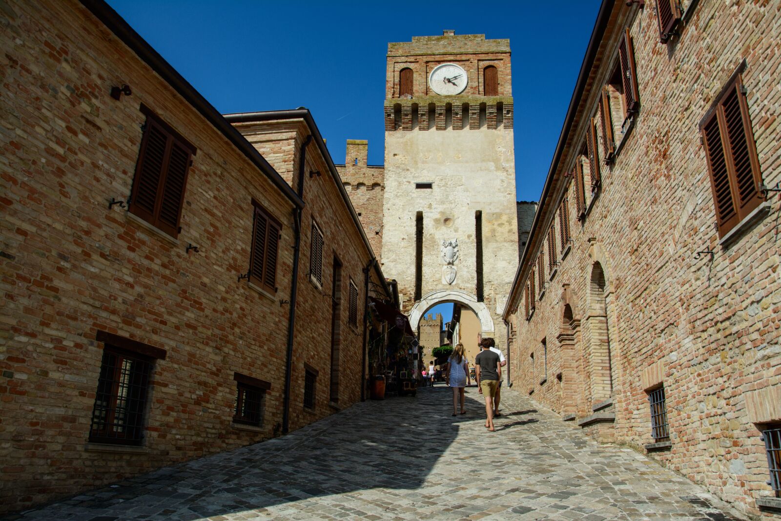 Nikon D5200 sample photo. Gradara, city, medieval photography