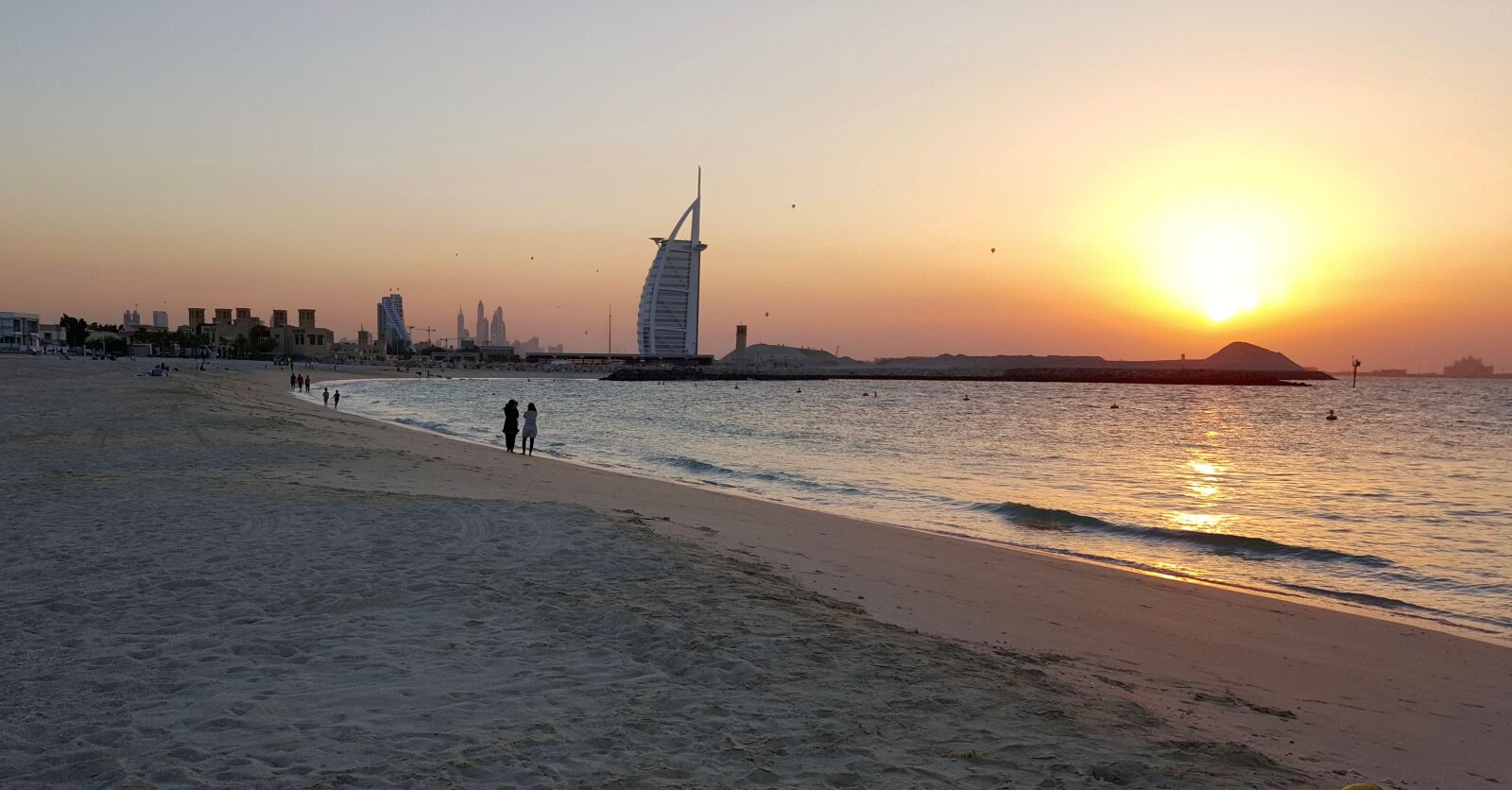 Samsung Galaxy Note5 sample photo. Duabi, jumeirah, sunset photography