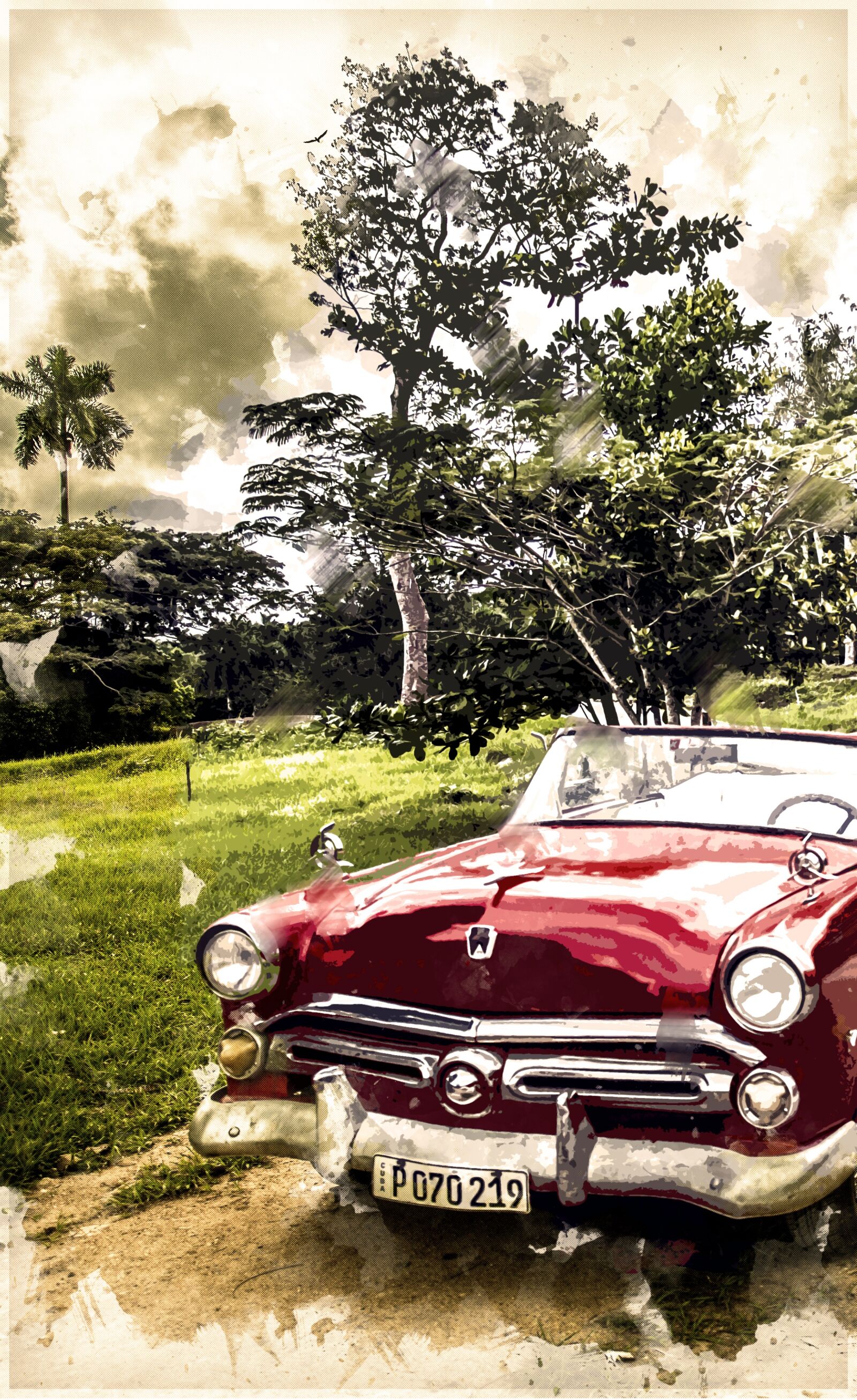 ZEISS Distagon T* 21mm F2.8 sample photo. Cuba, oldtimer, automobile photography
