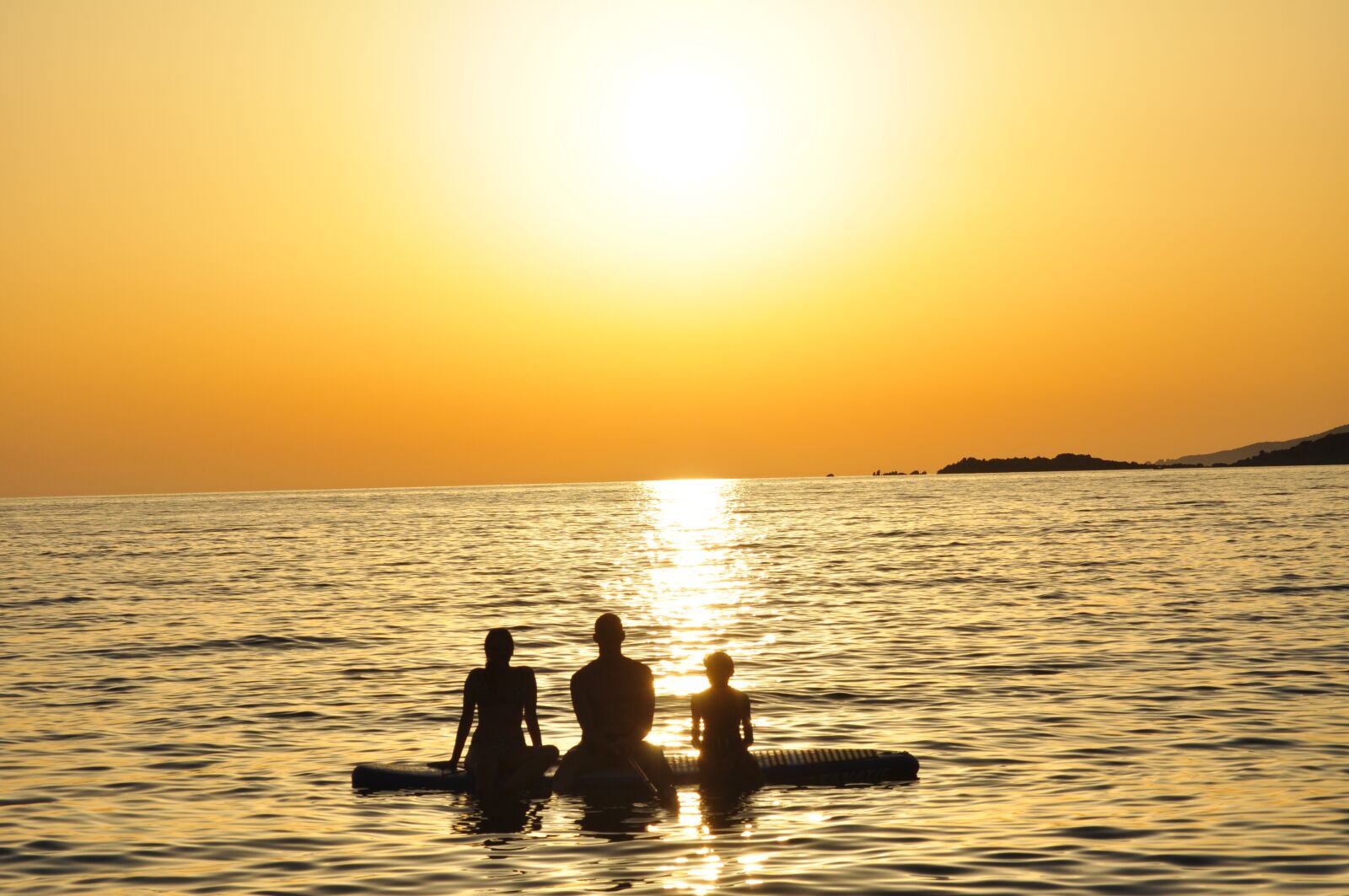 Nikon D5000 sample photo. Sunset, sup, standup paddle photography