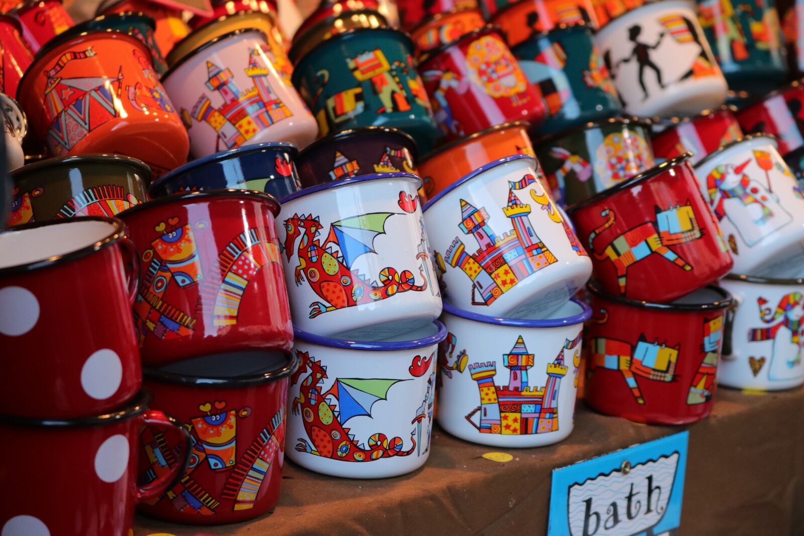 Canon EOS 80D sample photo. Christmas market, colmar, decoration photography