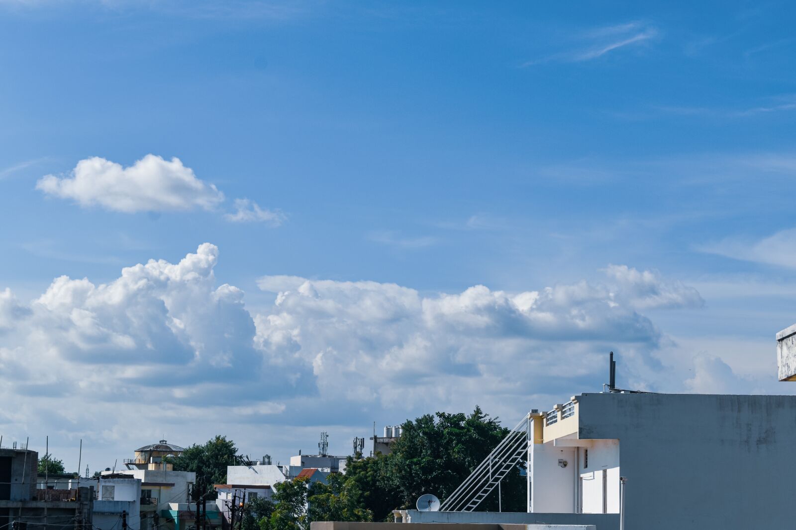 Nikon D3500 sample photo. Sky, blue, space photography
