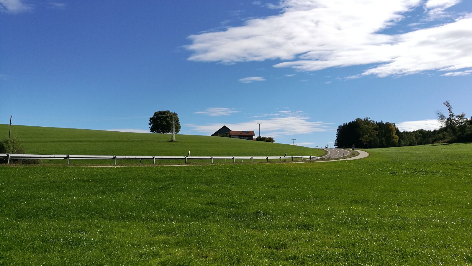 HUAWEI P9 sample photo. Autumn, allgäu, meadow photography