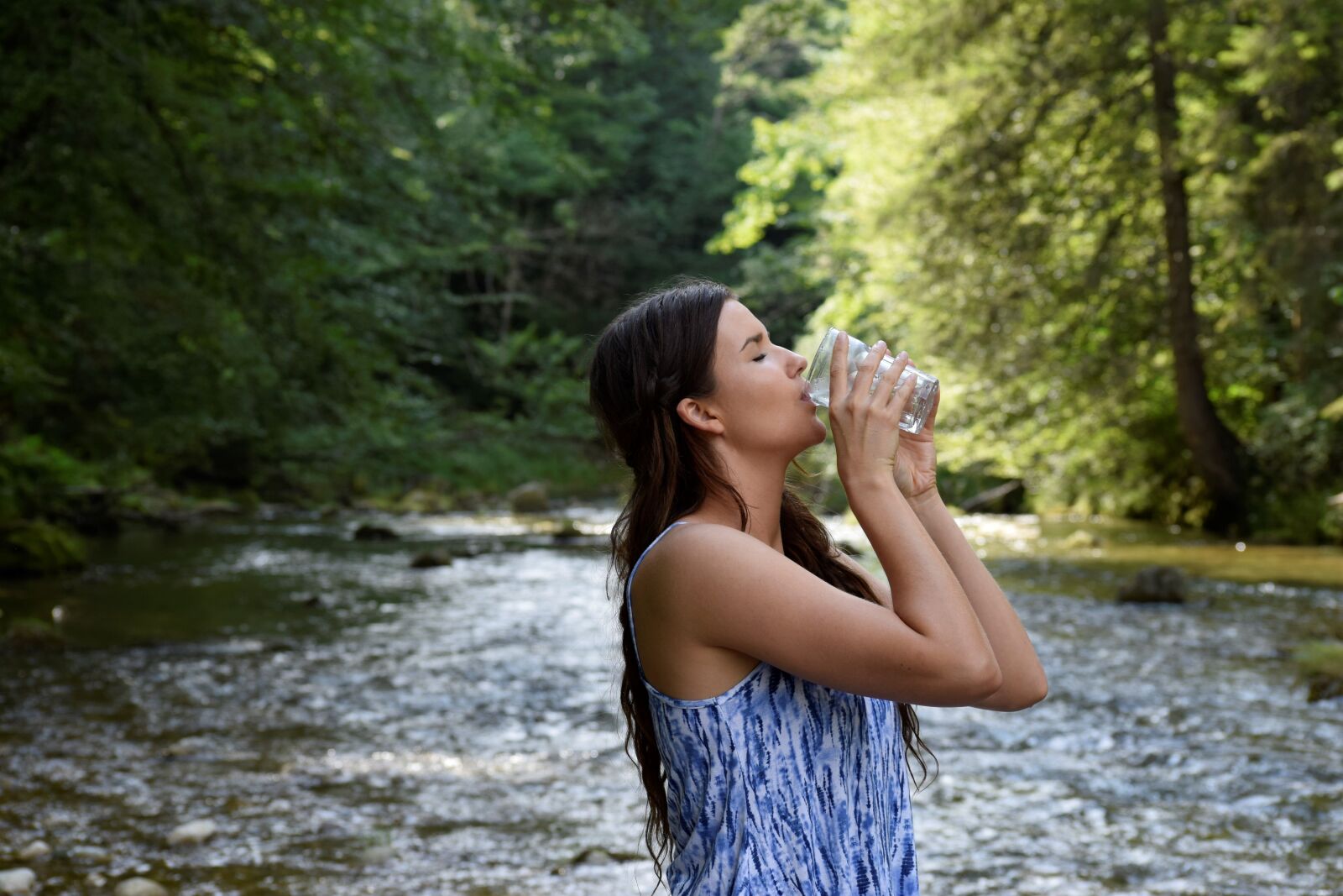 Nikon D5300 sample photo. River, water, woman photography