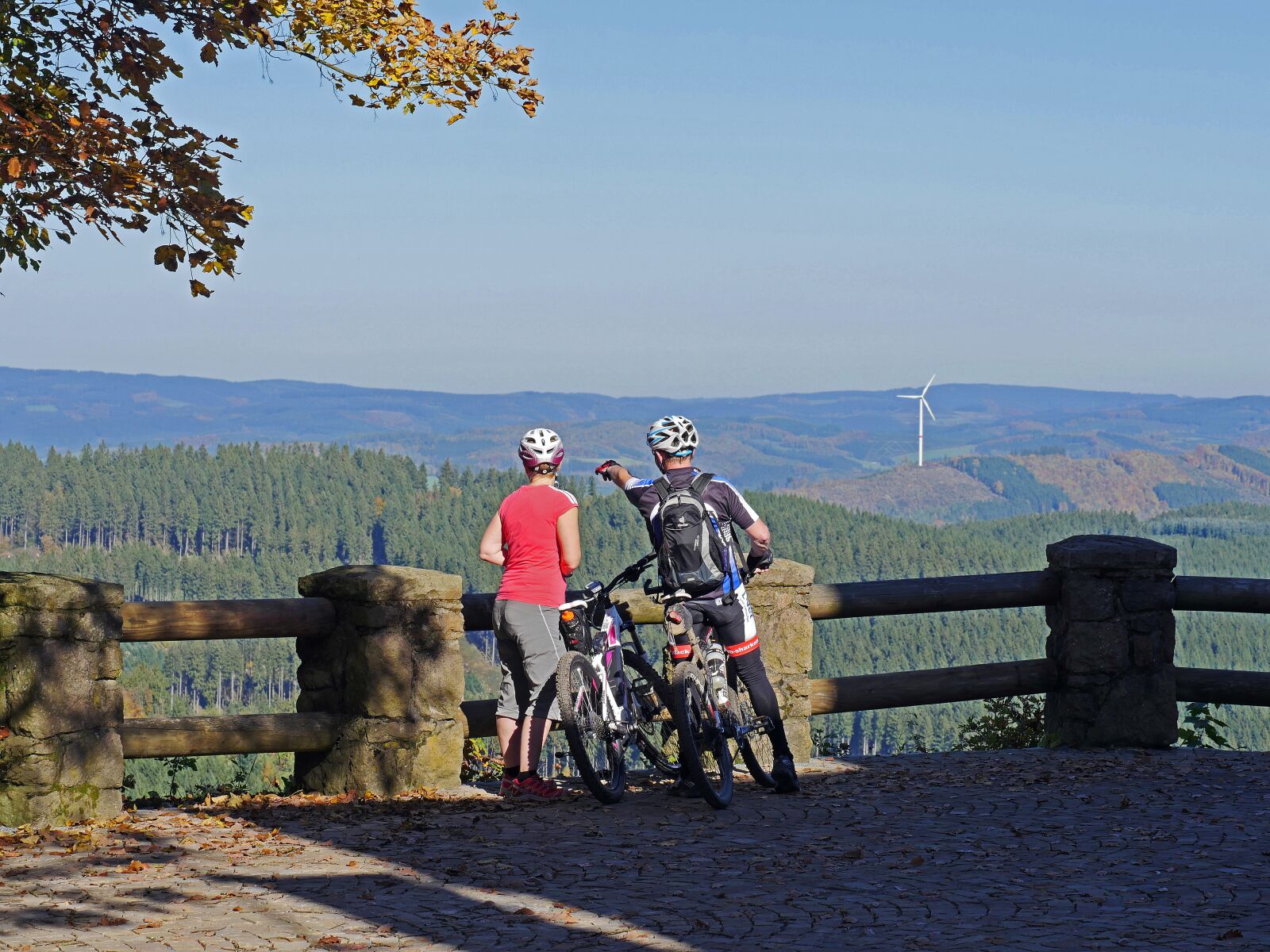 Panasonic Lumix DMC-GX8 sample photo. Sauerland, viewpoint, high done photography