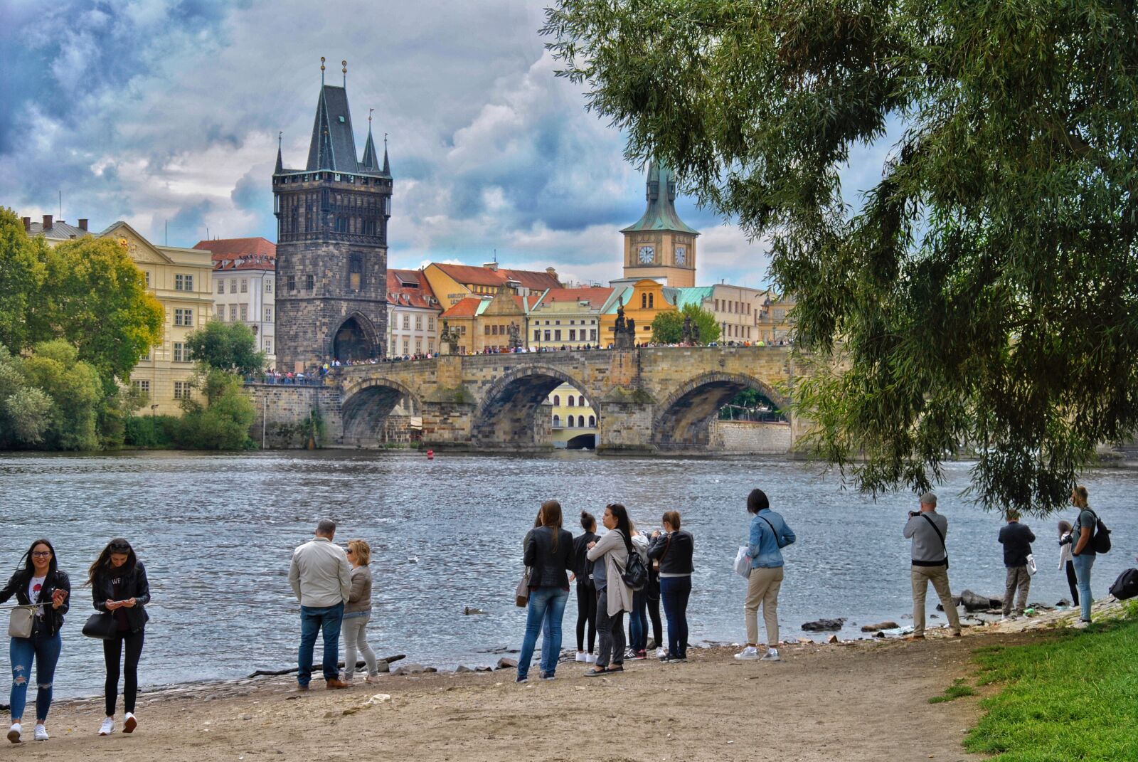 Nikon D3000 sample photo. Charles bridge, czech republic photography