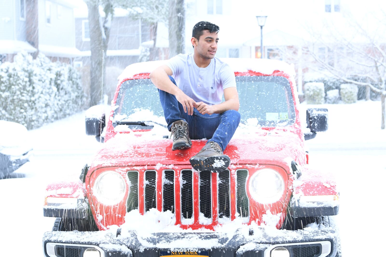 Nikon D5 sample photo. Jeep, red, passion photography
