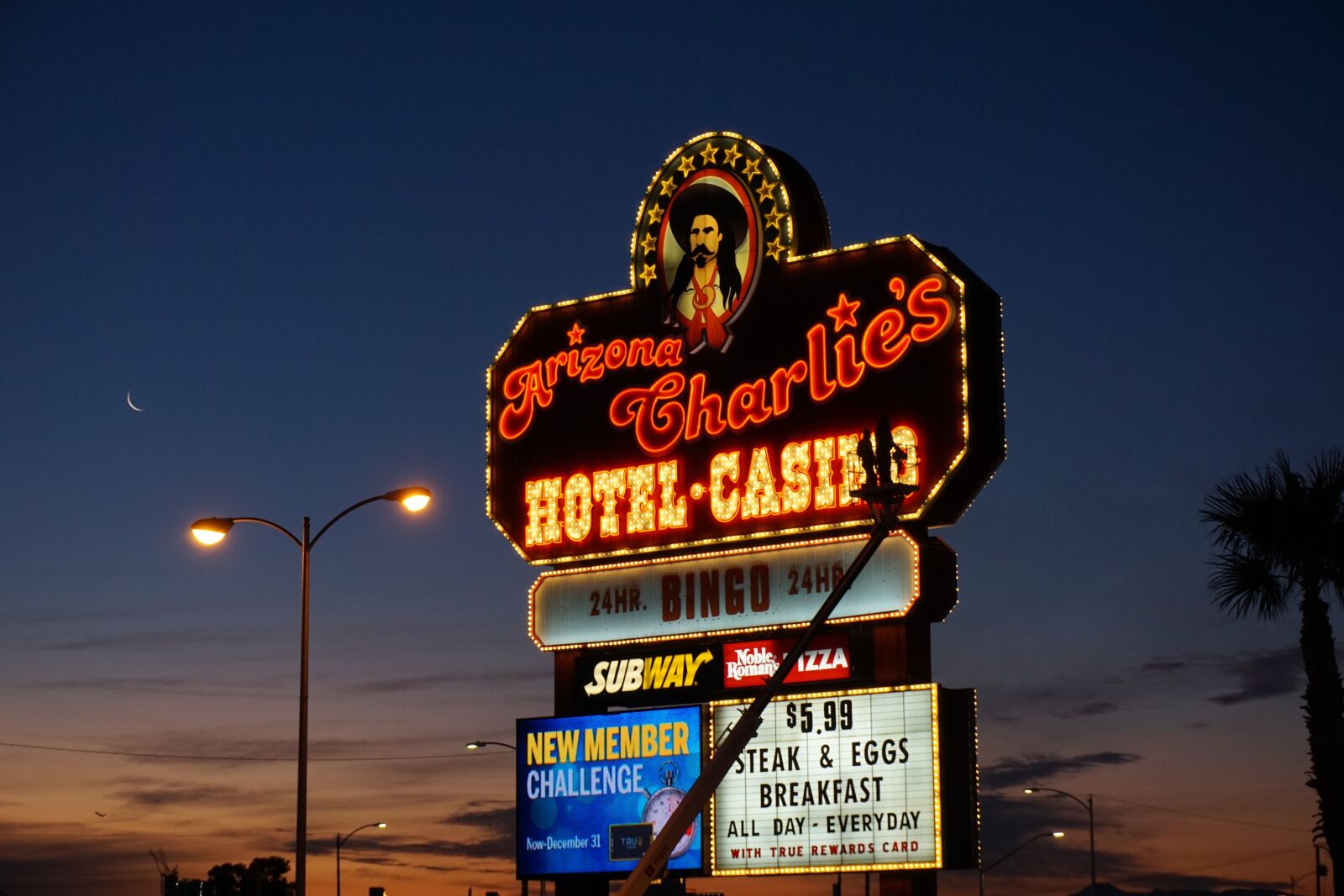 Sony a6000 sample photo. Arizona charlies decatur, nevada photography