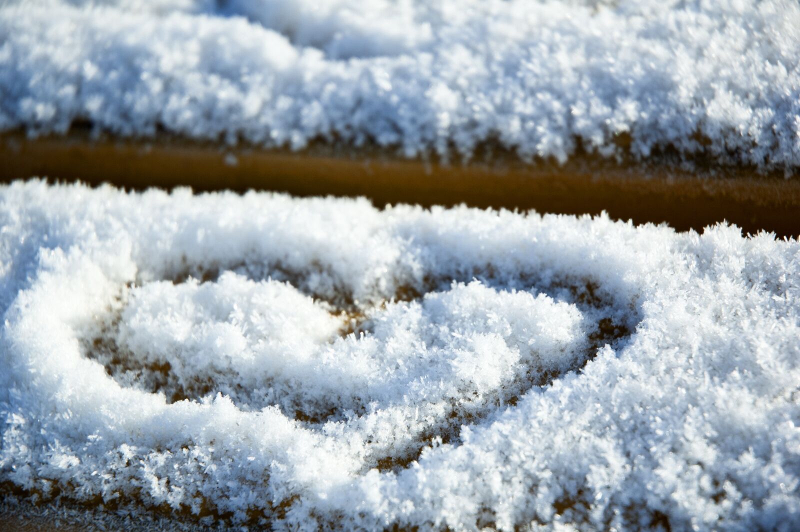 Nikon D70s sample photo. Heart, snow, valentine day photography