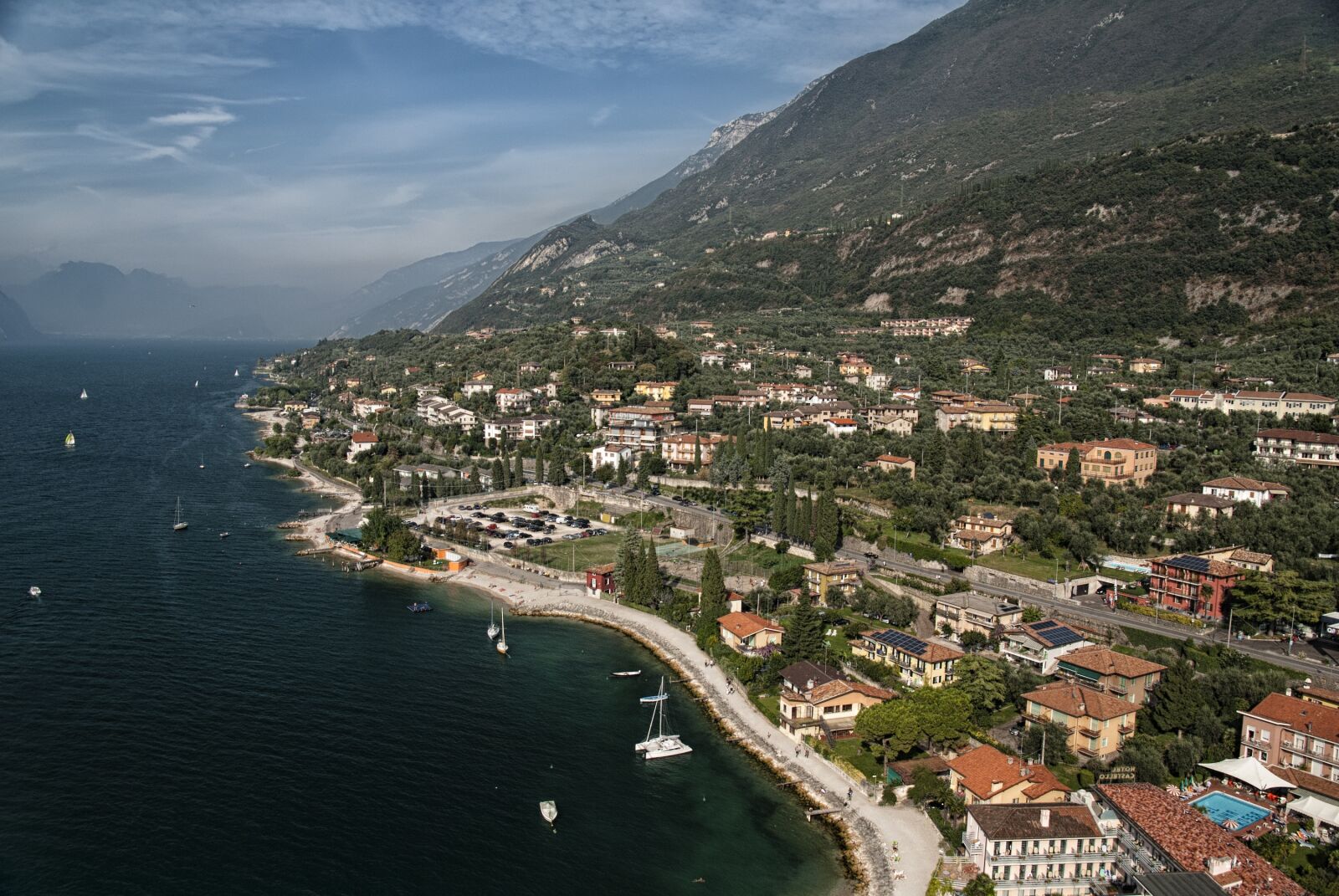 Nikon D80 sample photo. Italy, garda, malcesine photography