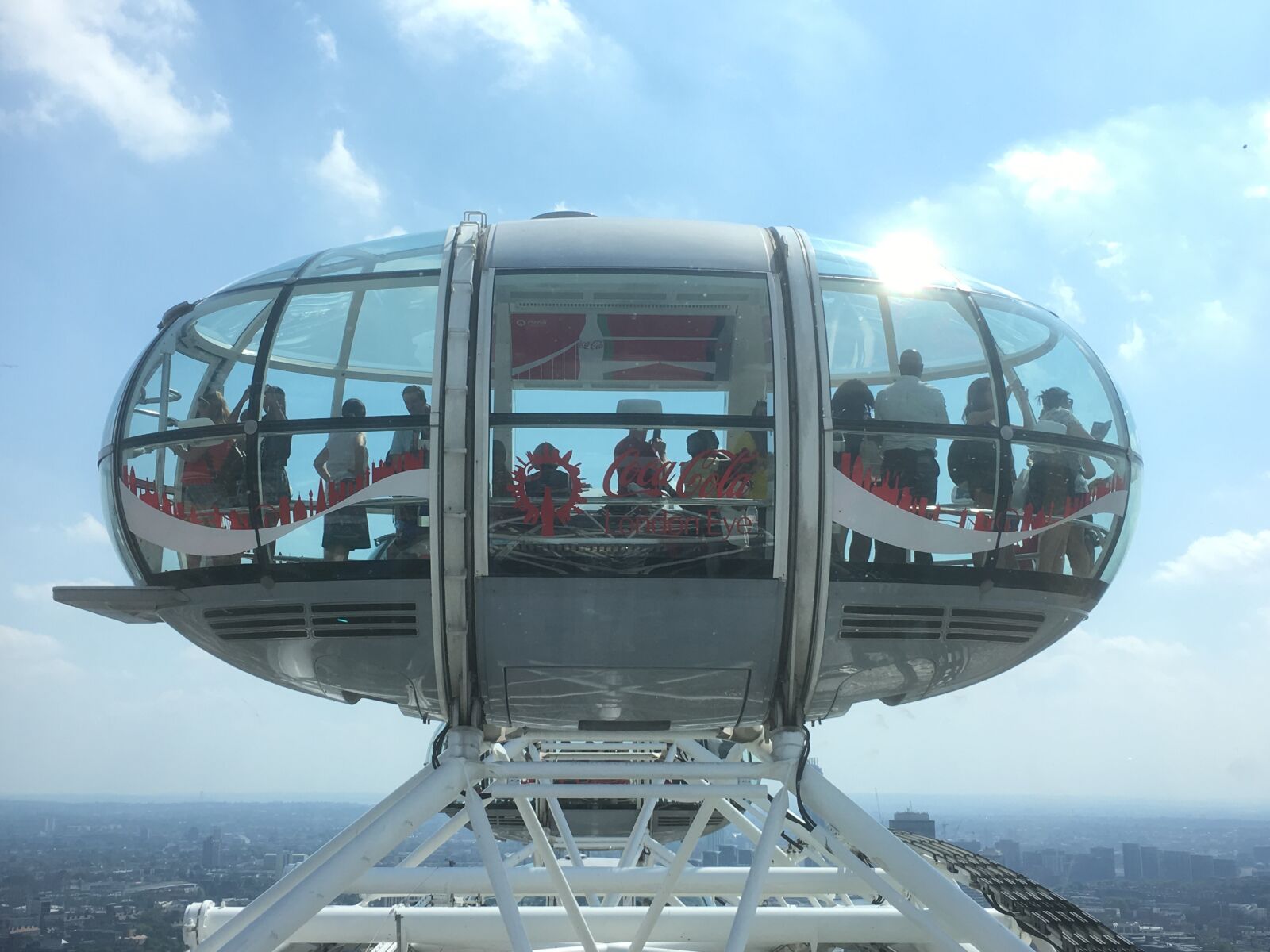 Apple iPhone 6s Plus sample photo. London eye, london, england photography