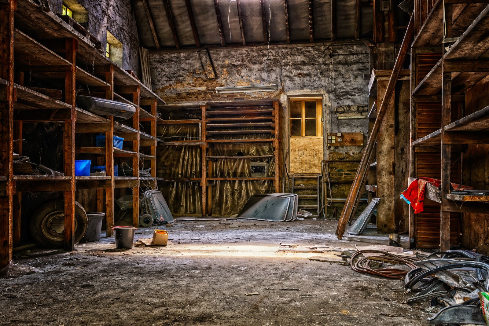 Nikon D3300 sample photo. Lost places, workshop, scale photography