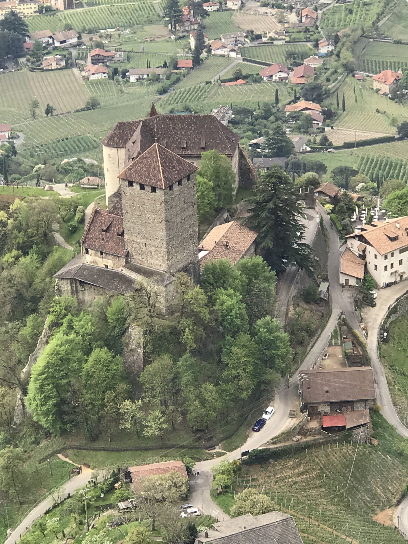 iPhone 7 Plus back dual camera 6.6mm f/2.8 sample photo. Castle tyrol, south tyrol photography
