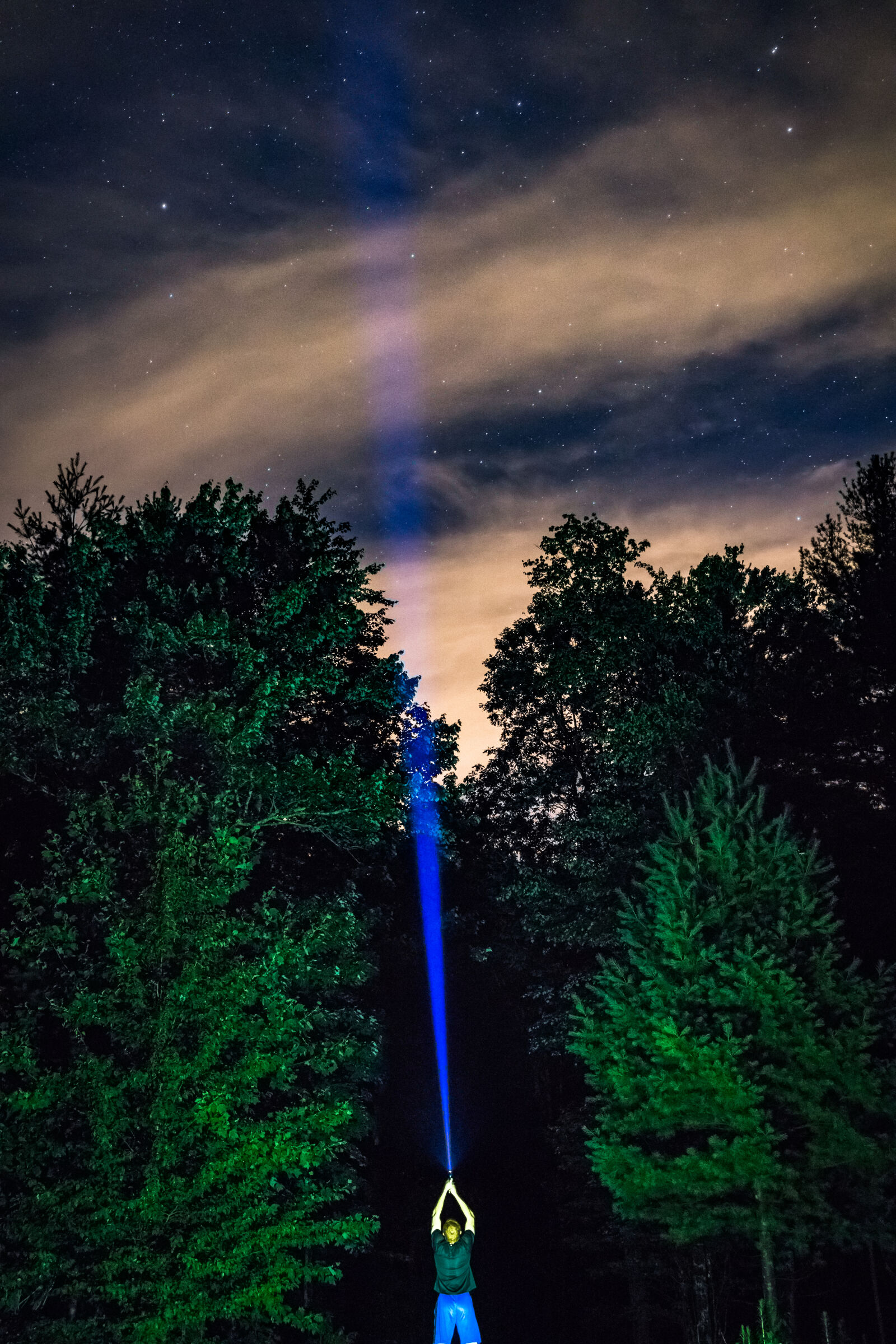 30mm F1.4 DC DN | Contemporary 016 sample photo. Beam, black, blue, clouds photography