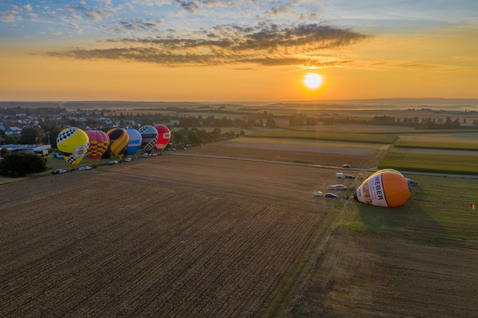 Hasselblad L1D-20c sample photo. Hot air balloon, ballooning photography