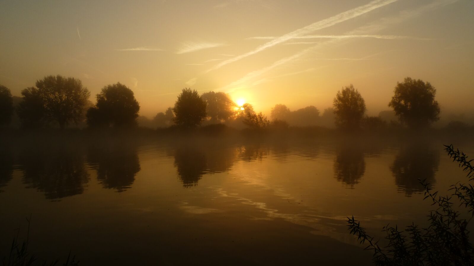Panasonic DMC-TZ81 sample photo. Fog, water, sunrise photography