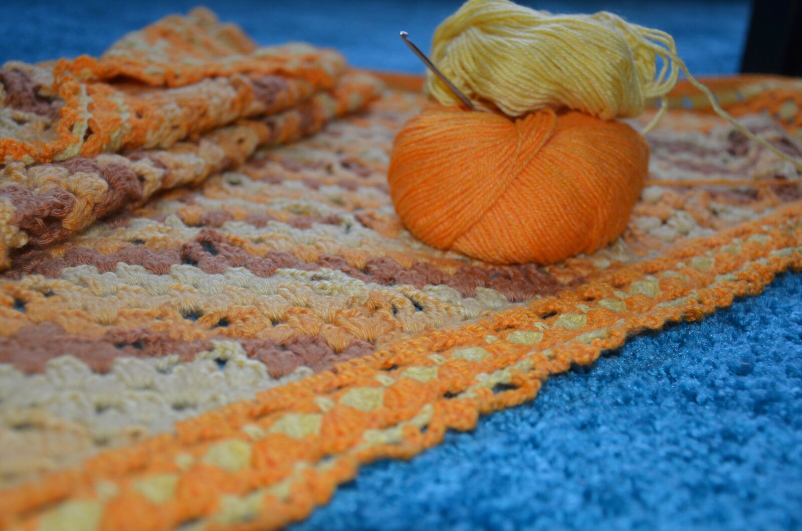 Nikon D7000 sample photo. Knitting, hobby, hook photography