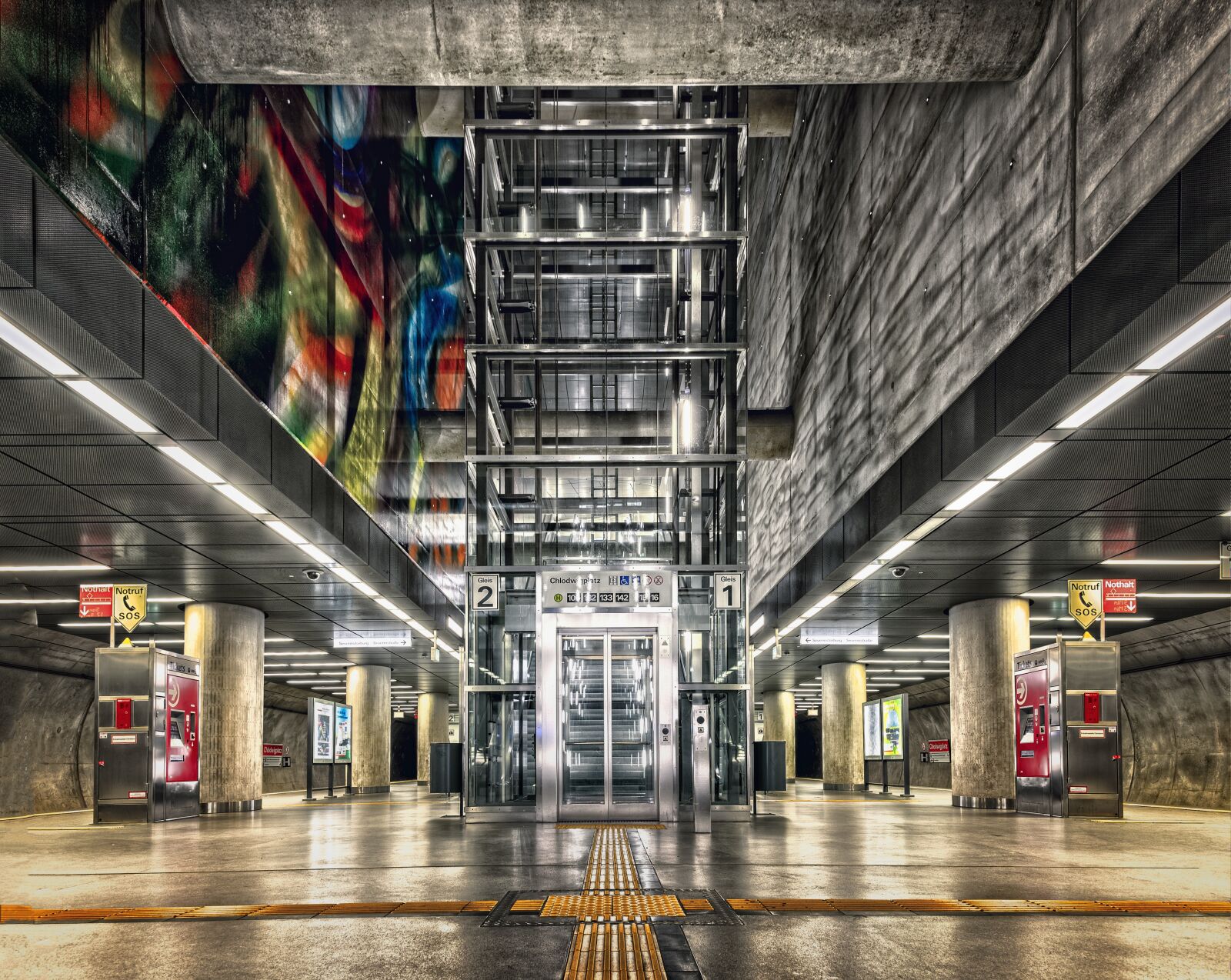 Nikon Z6 sample photo. Elevator, lift, architecture photography