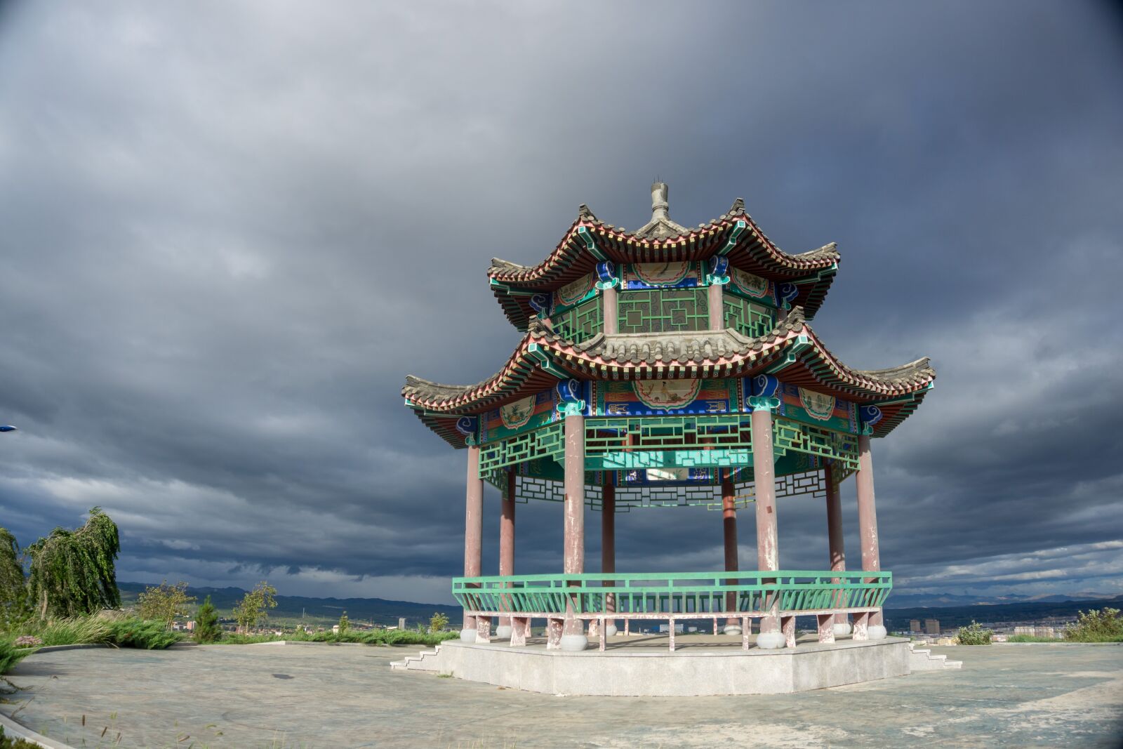 Sony a5100 sample photo. Mountain, dark clouds, cloud photography