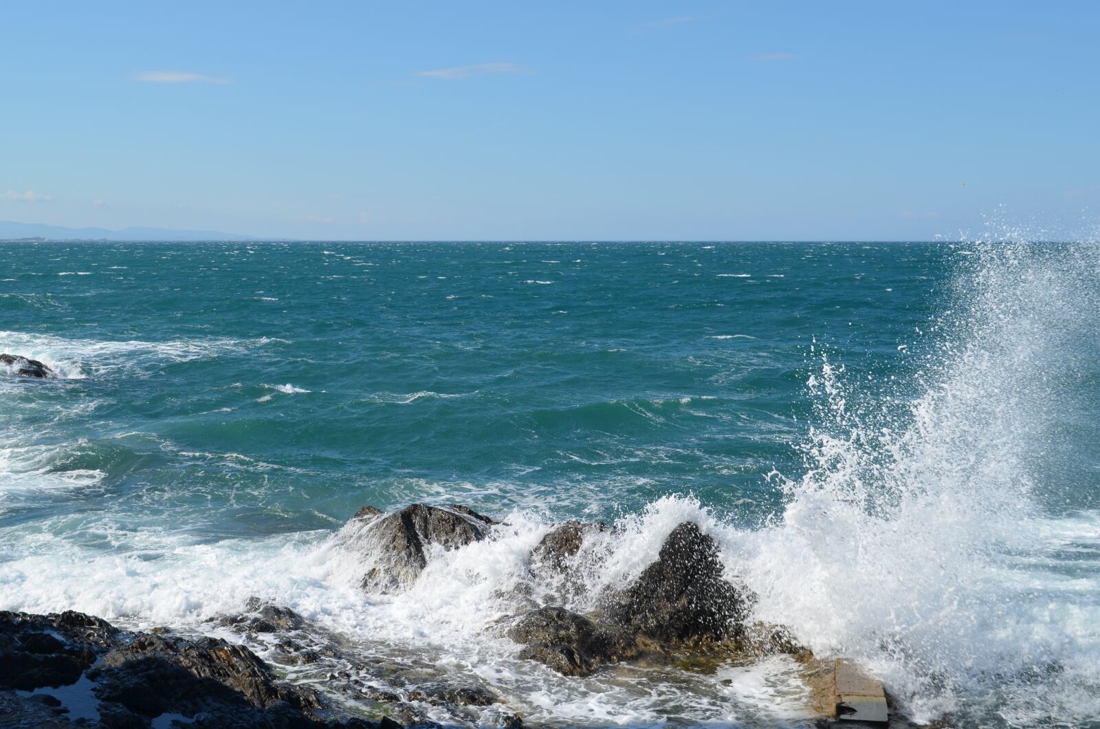Nikon D5100 sample photo. Sea, beach, collioure photography
