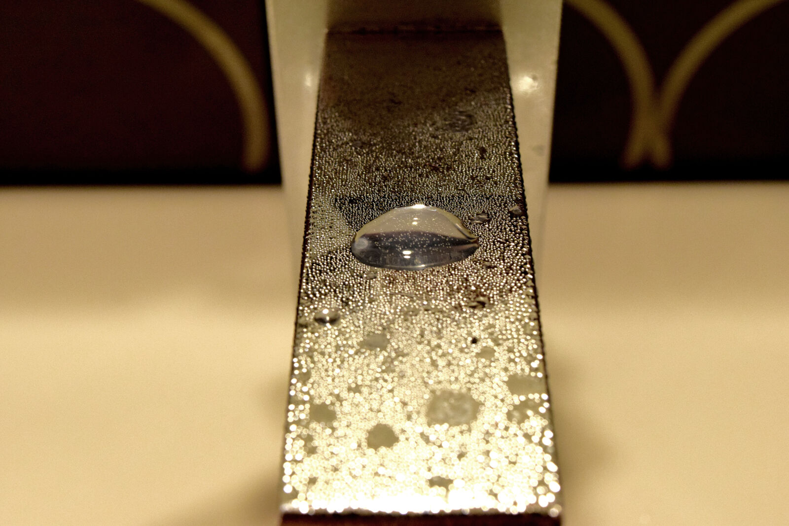 Nikon D3300 sample photo. Drop, water photography