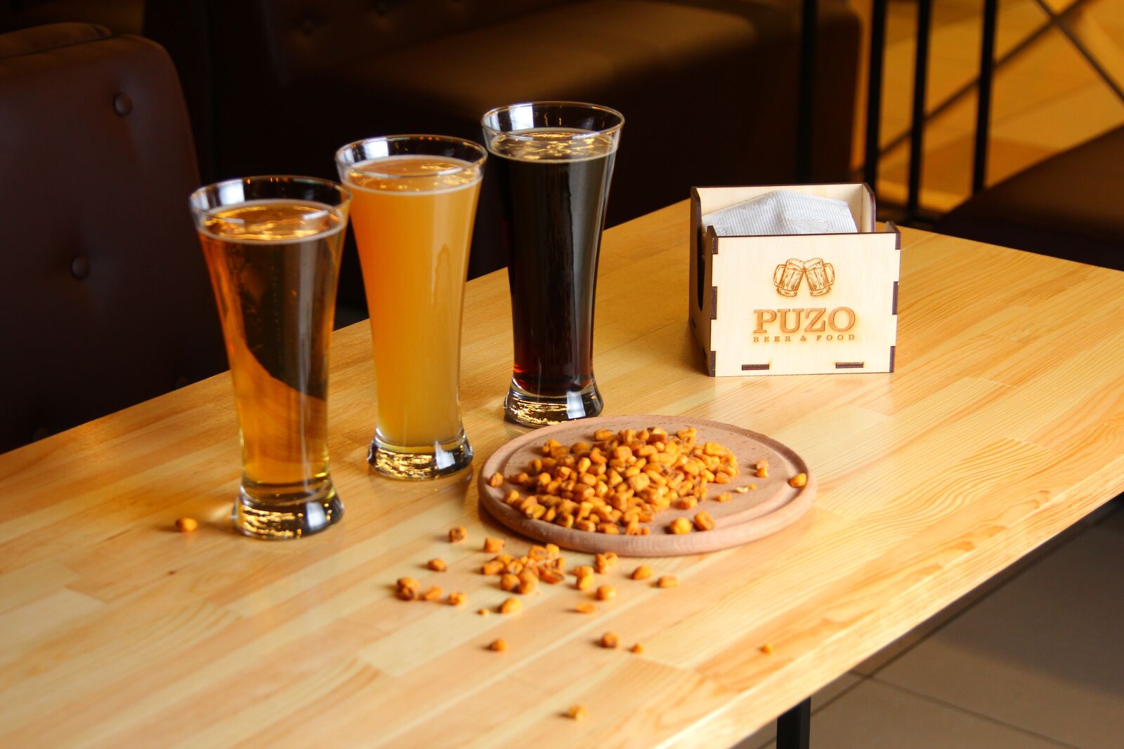 Canon EOS 60D + Canon EF 24-105mm F4L IS USM sample photo. Beer, corn, snacks photography