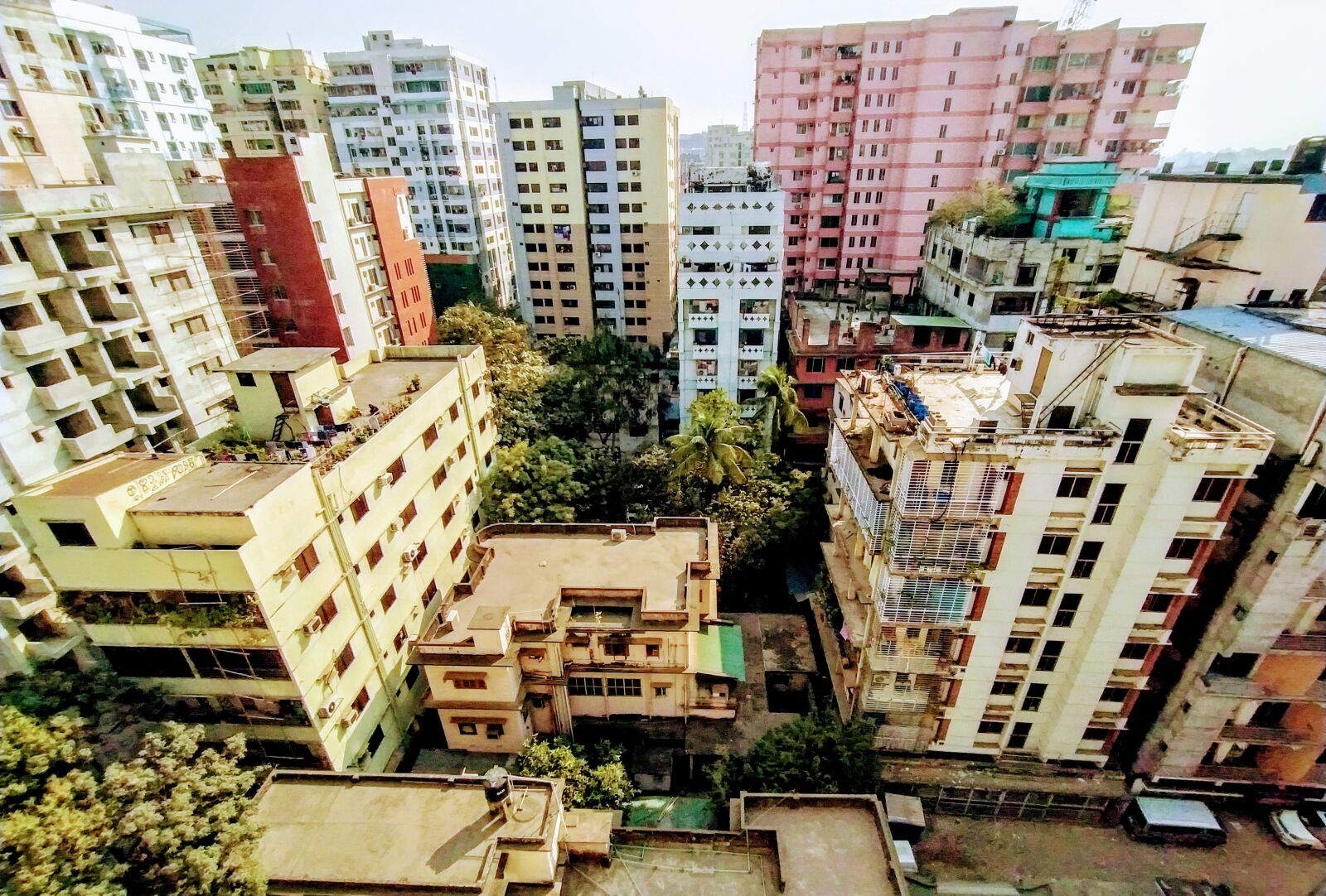 Xiaomi Mi A3 sample photo. City, building, nature photography