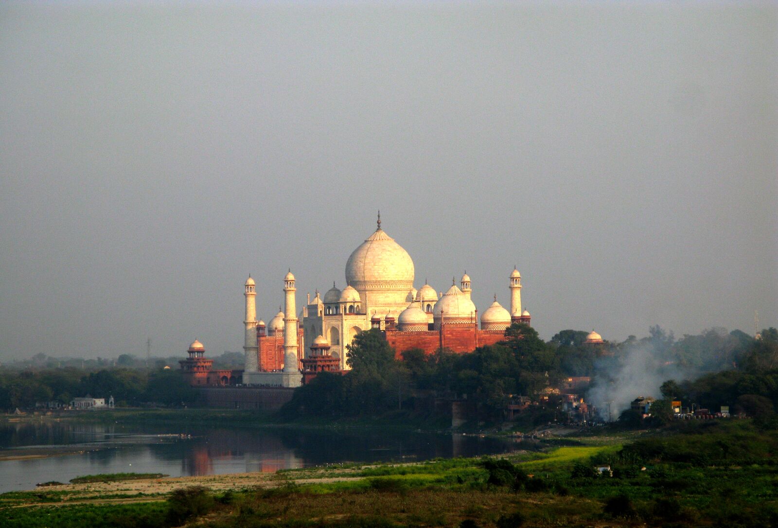 Canon POWERSHOT G9 sample photo. Taj, mahal, sunset photography