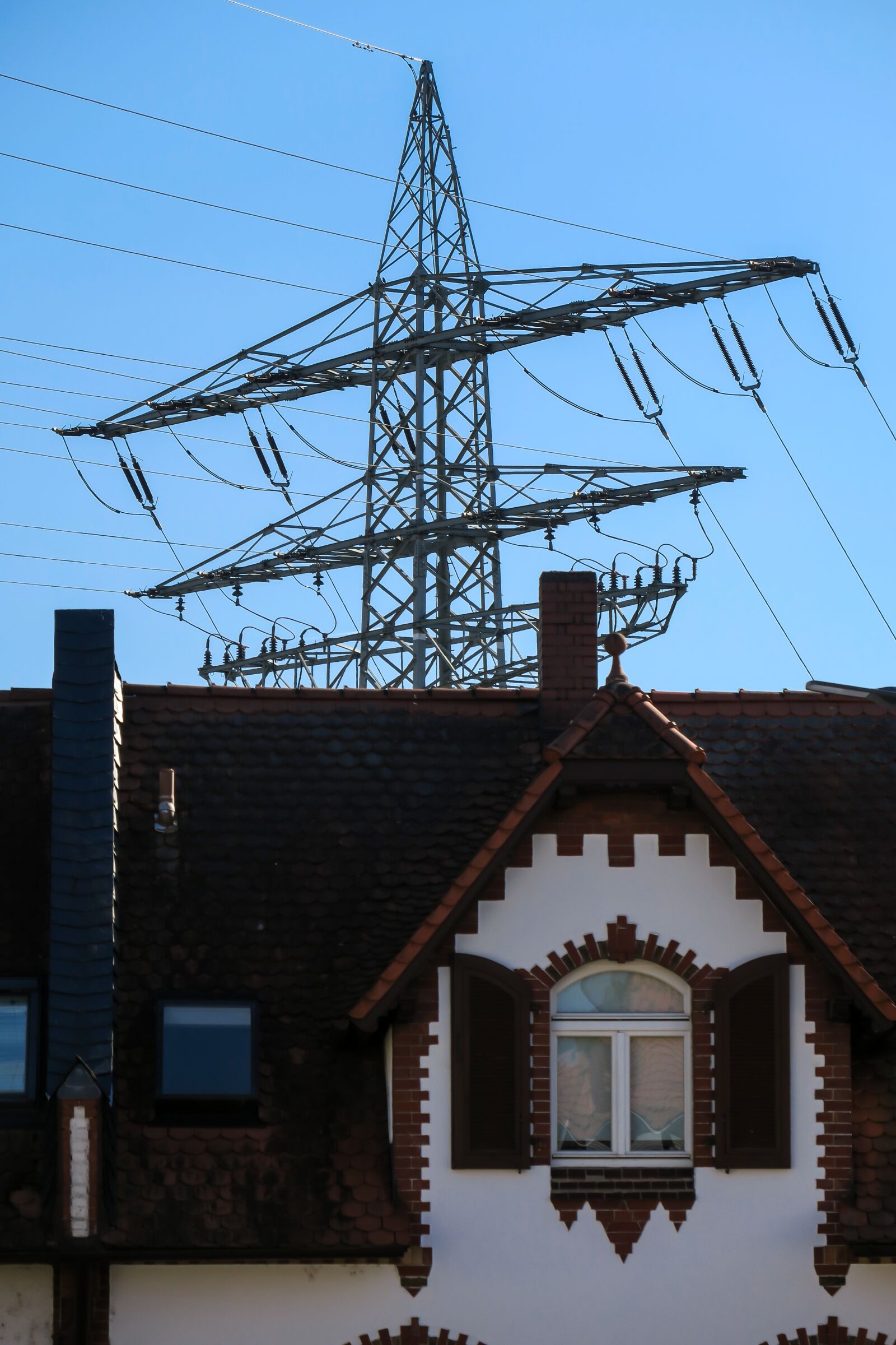 Canon PowerShot G3 X sample photo. High voltage, pylon, power photography