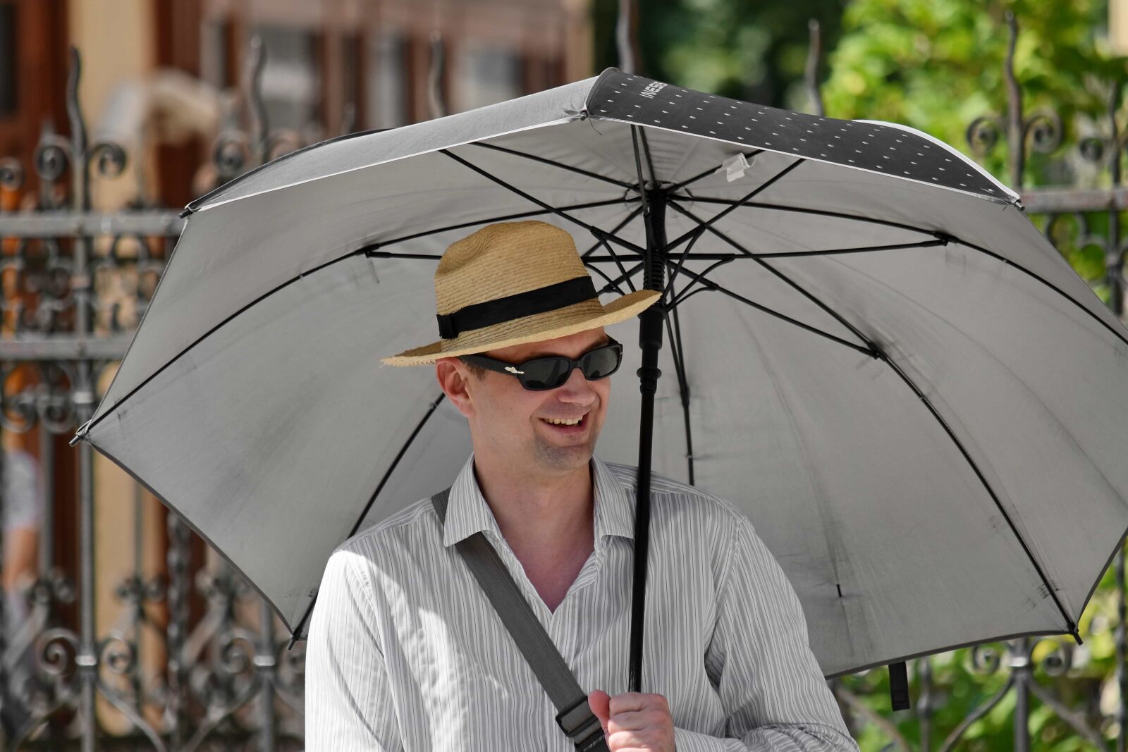 Nikon D5500 sample photo. Hat, man, portrait, smiling photography