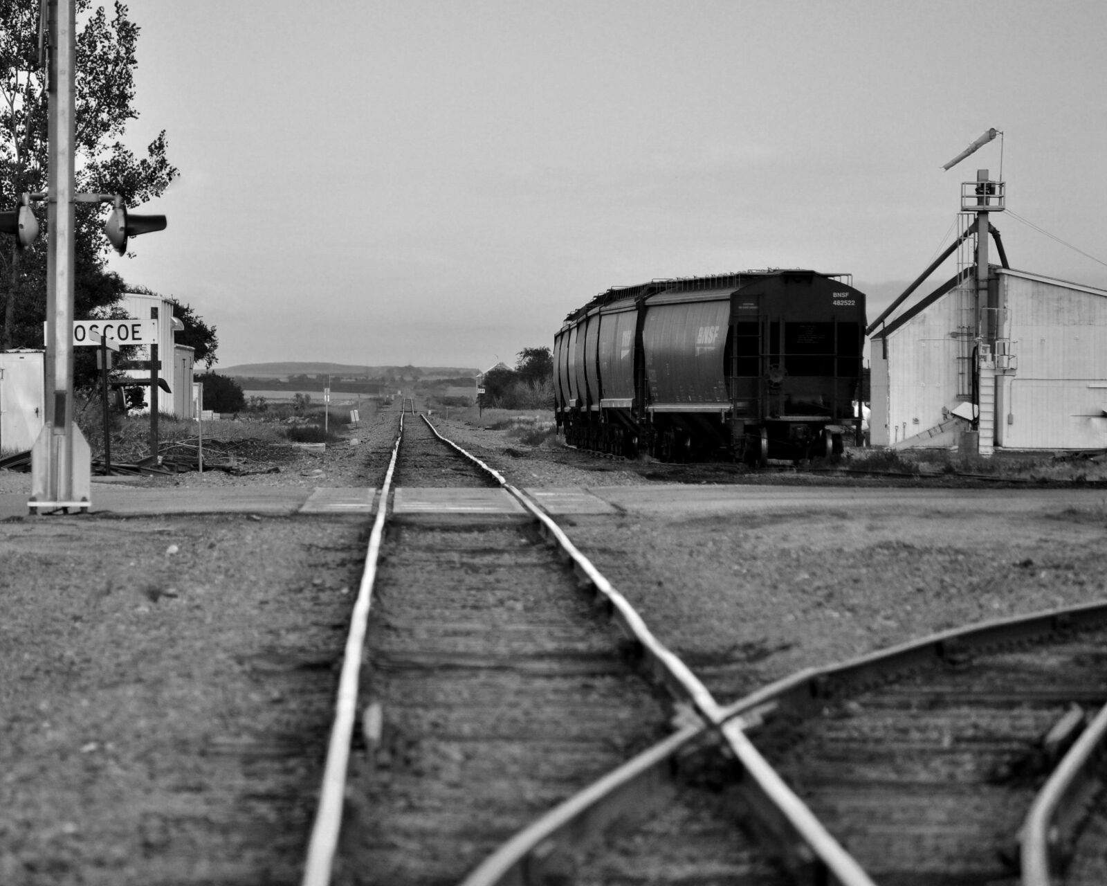 Nikon D5000 sample photo. Train, countryside, landscape photography