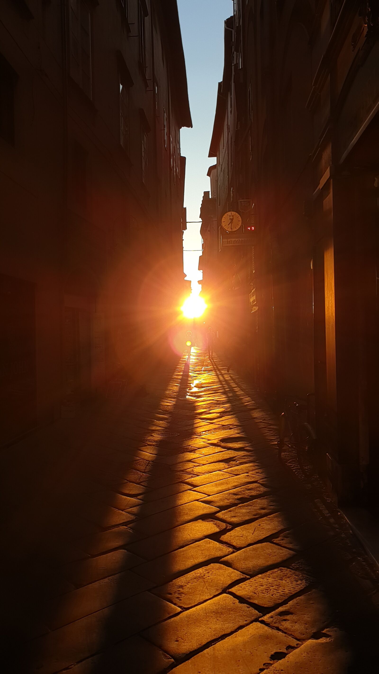 Samsung Galaxy S9+ sample photo. Sunset, sun, italy photography