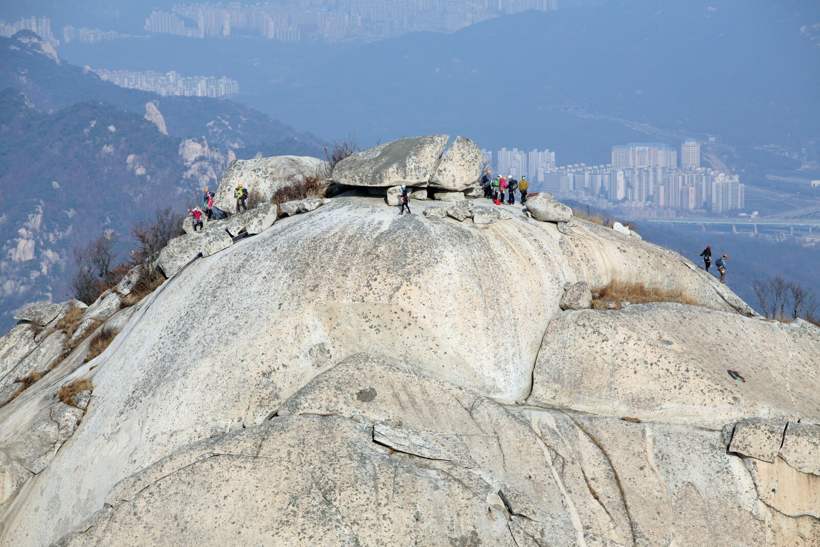 Canon EOS 5D sample photo. Bukhansan mountain, acquisition salary photography