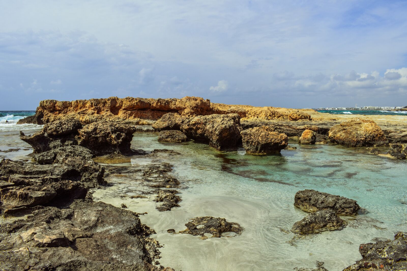 Nikon D3300 sample photo. Rocky coast, formation, nature photography