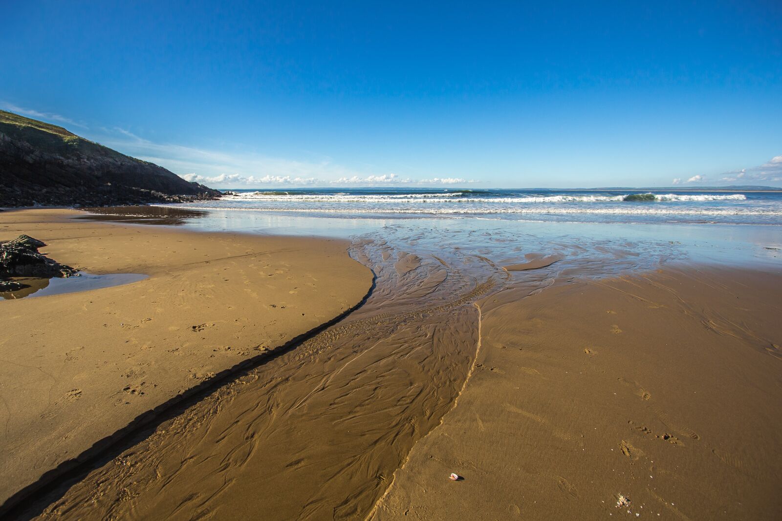 Canon EF-S 10-22mm F3.5-4.5 USM sample photo. Beach, low tide, sand photography