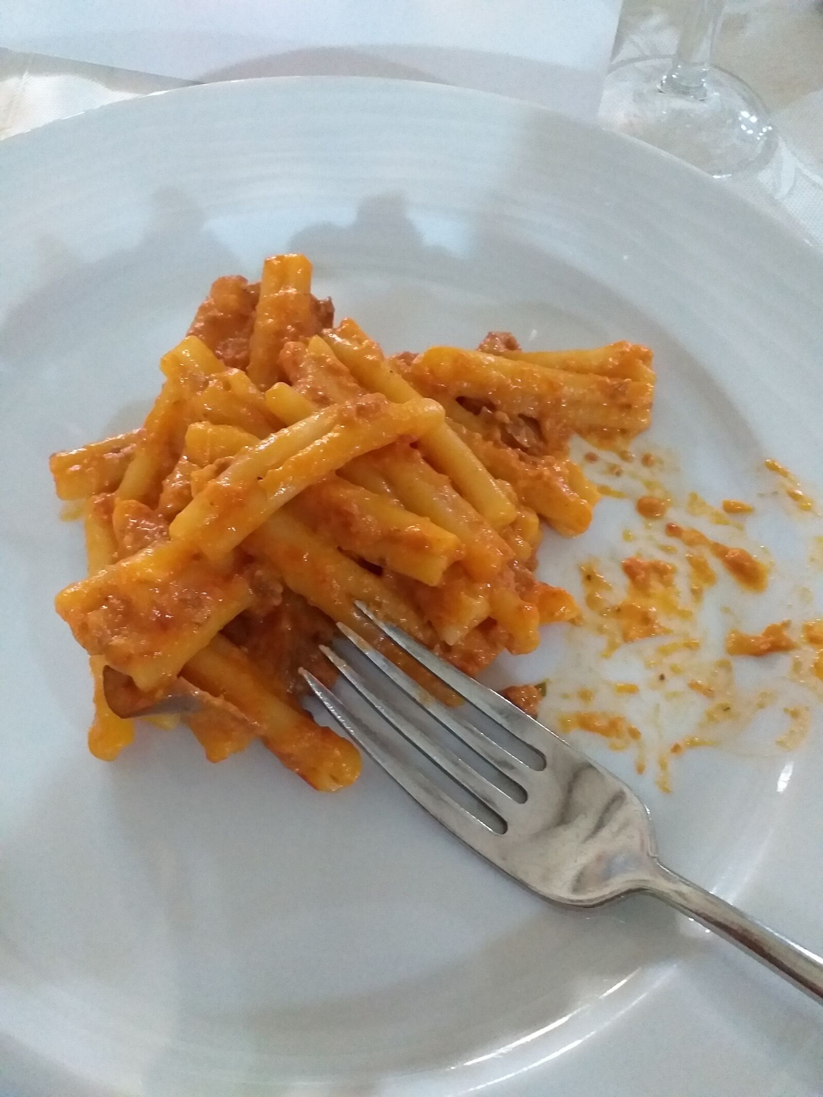Samsung Galaxy J4+ sample photo. Italian food, pasta, traditional photography