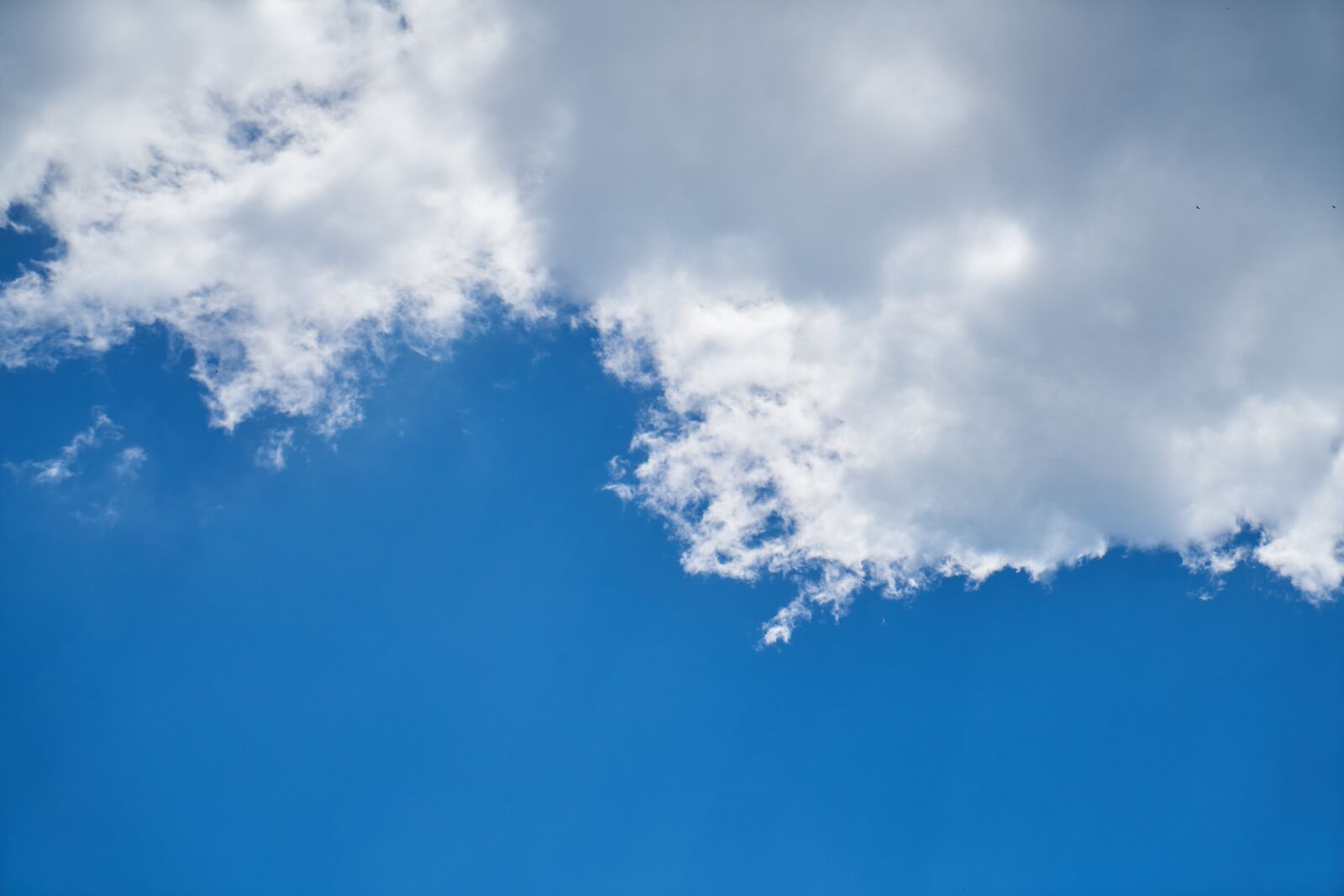 Sony a7R II sample photo. Cloud, blue, white photography