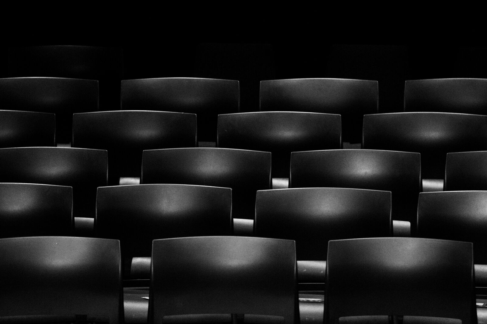 Canon EF 75-300mm f/4-5.6 sample photo. Chairs, row, seats photography