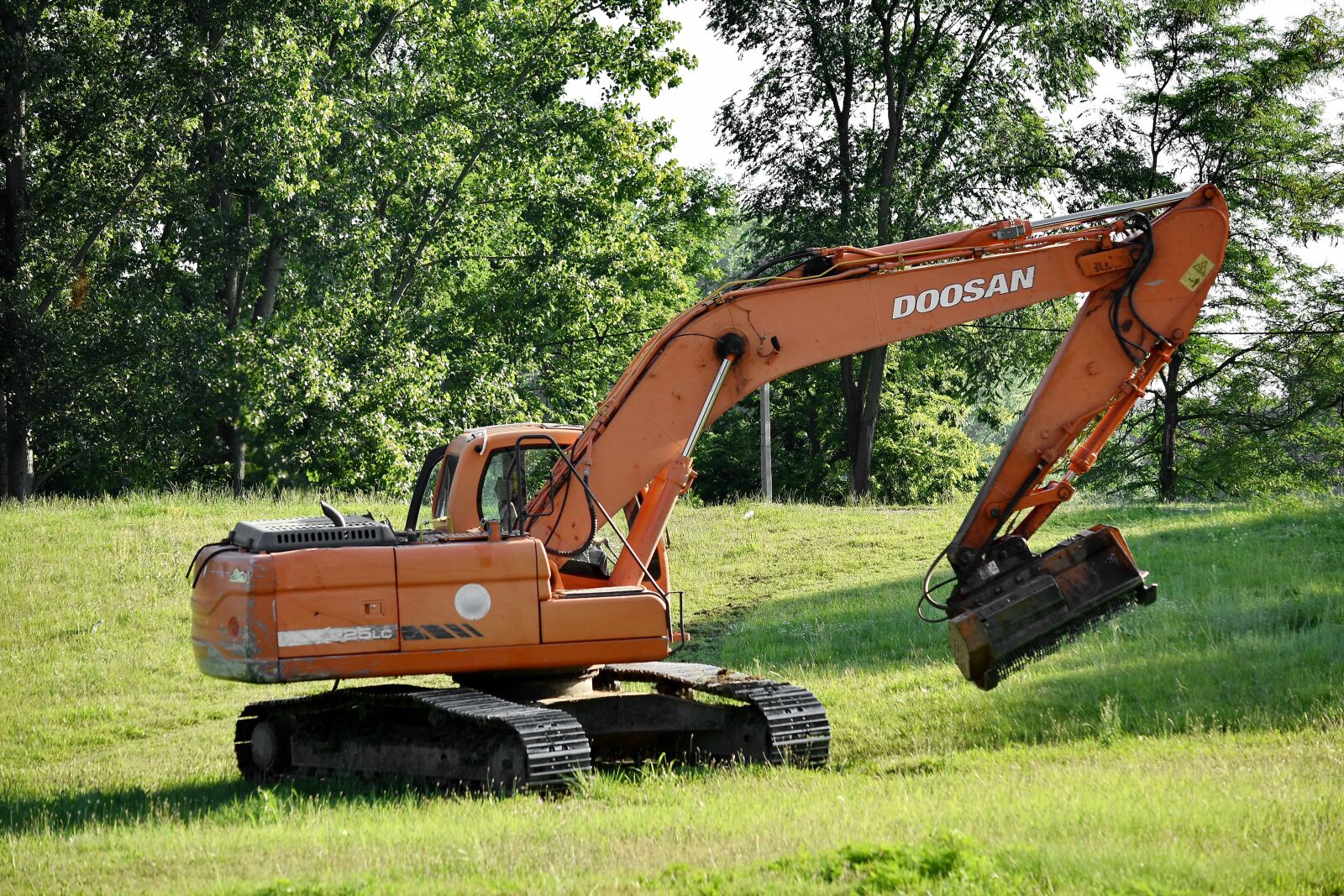 Nikon D5500 sample photo. Bulldozer, excavation, excavator, shovel photography