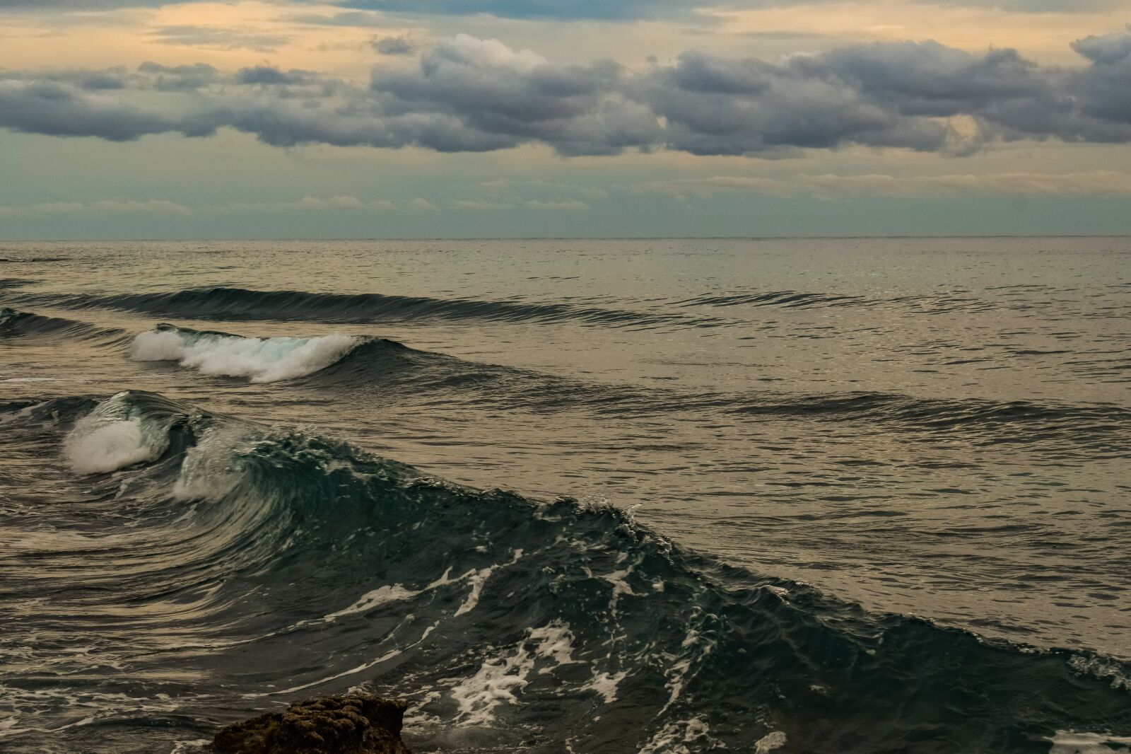 Nikon D3300 sample photo. Sea, waves, sky photography