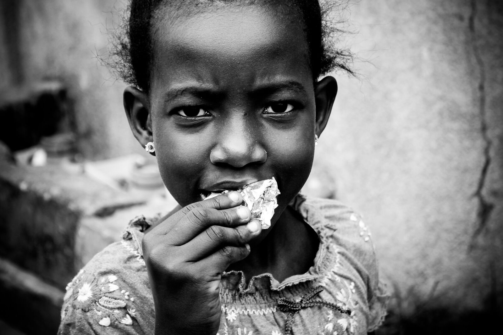 Canon EOS 1100D (EOS Rebel T3 / EOS Kiss X50) sample photo. African child, joy, deep photography