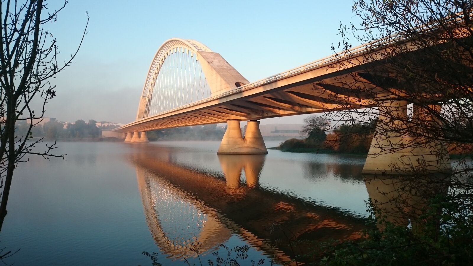 Sony Xperia Z1 sample photo. Grey, concrete, bridge, above photography