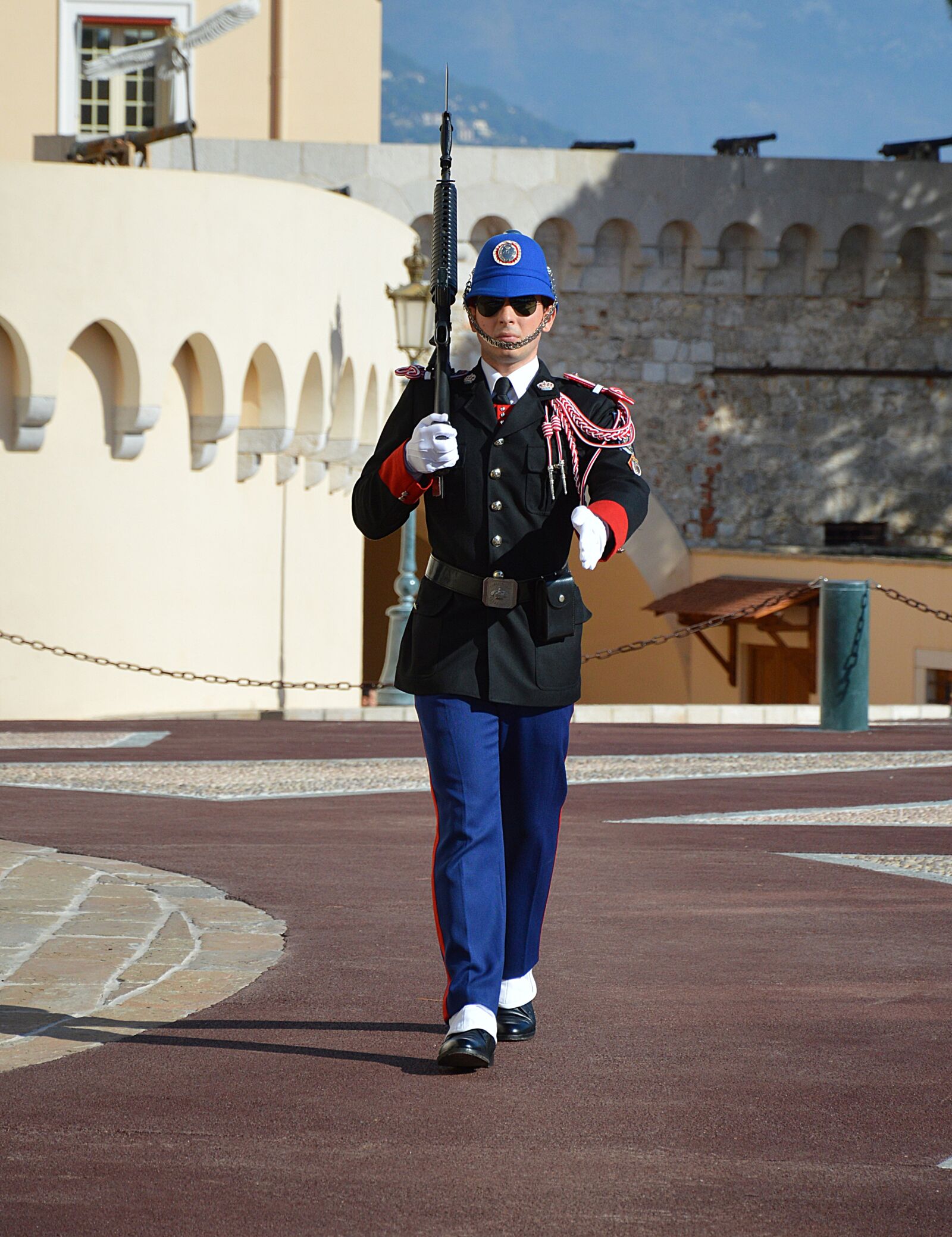 Nikon D3200 sample photo. Guard, changing of the photography