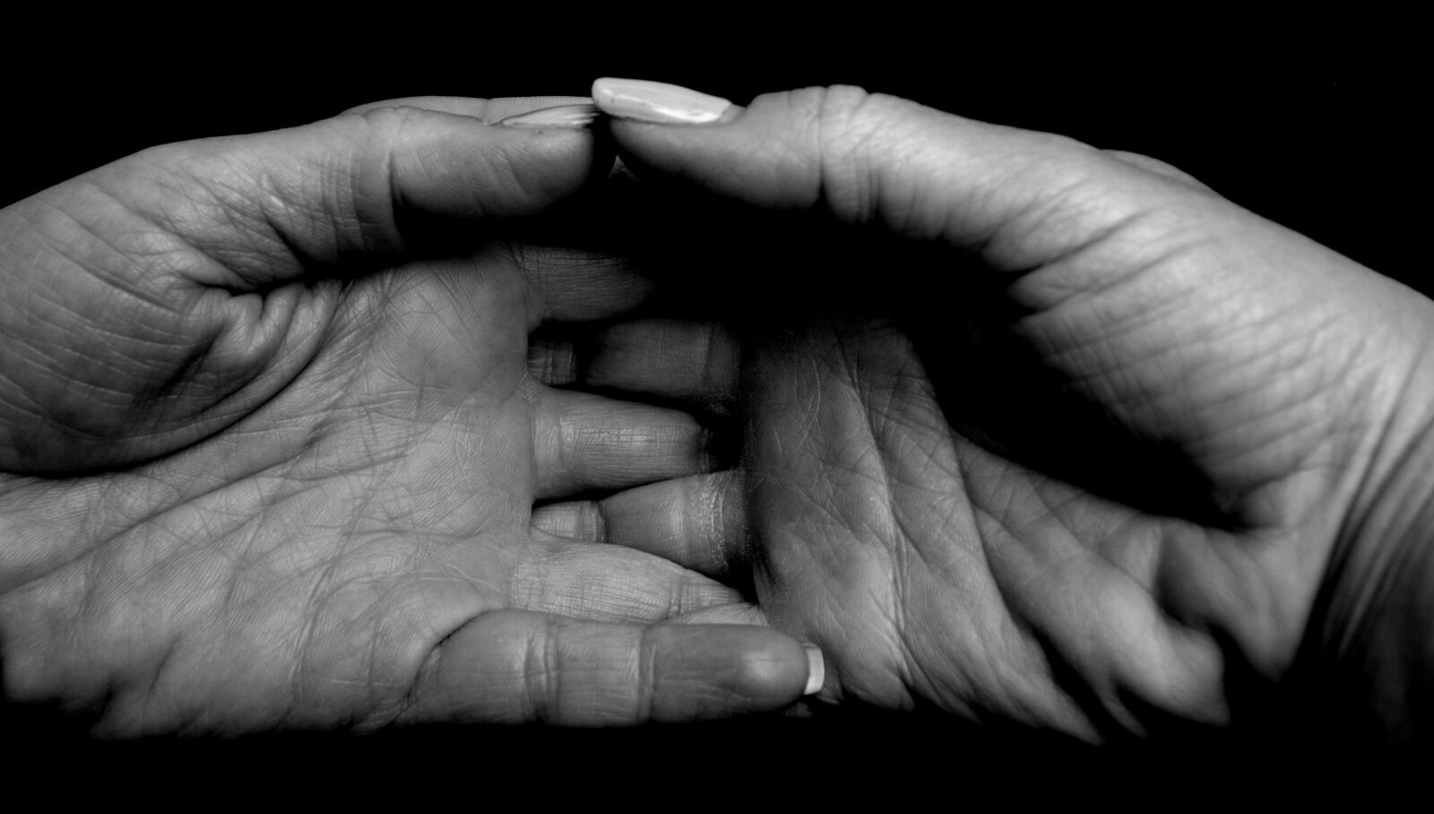 Nikon D3100 sample photo. Hand, palm, grief photography