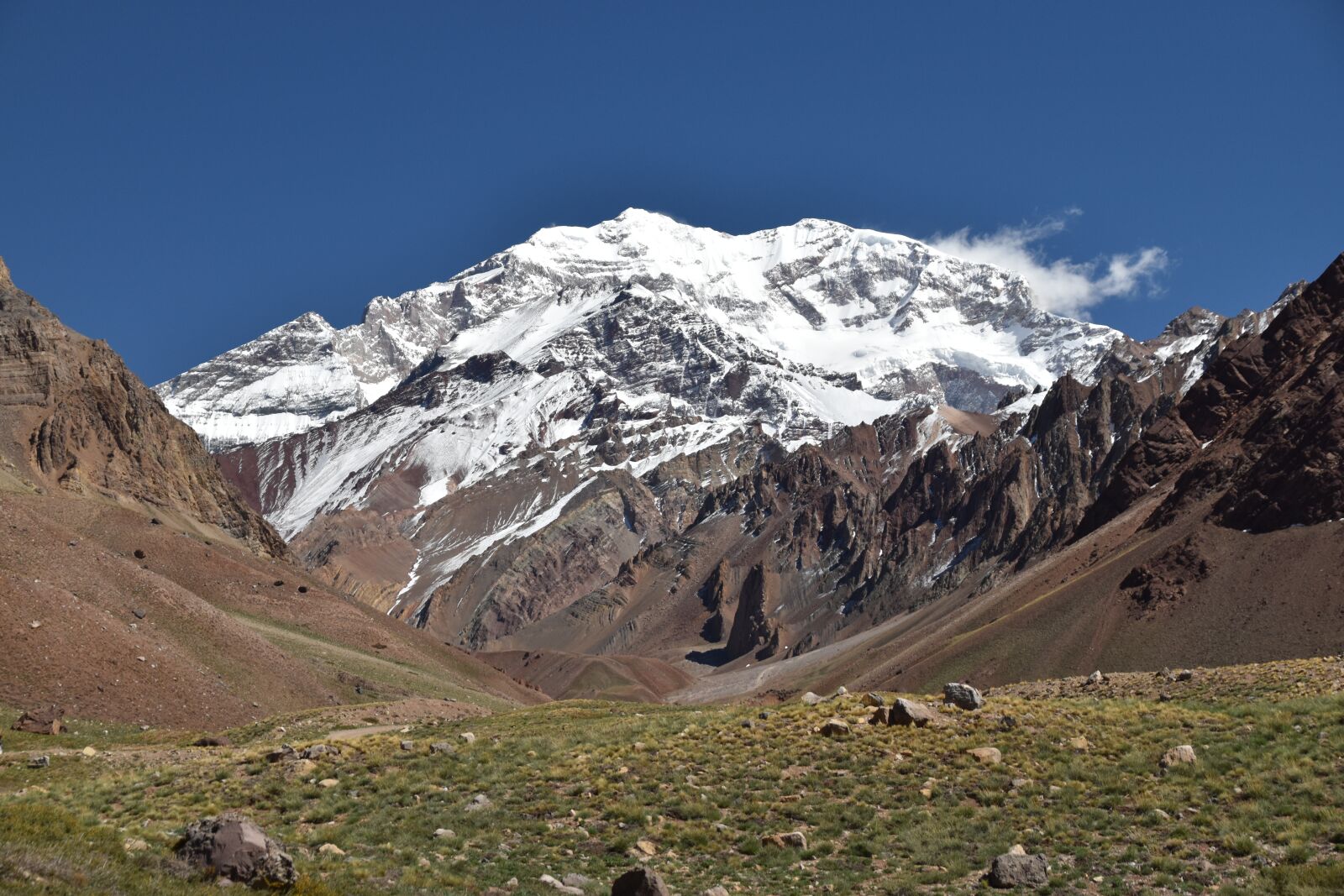 Nikon D5500 sample photo. Aconcagua, argentína, mountain photography